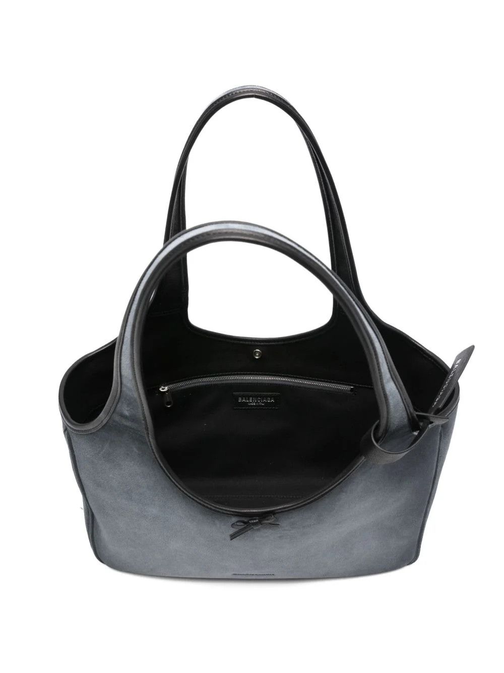 Balenciaga o1srvl11e0426 Size: OS / Laundrette Tote Bag East-West Grey Size ONE SIZE - 5 Thumbnail