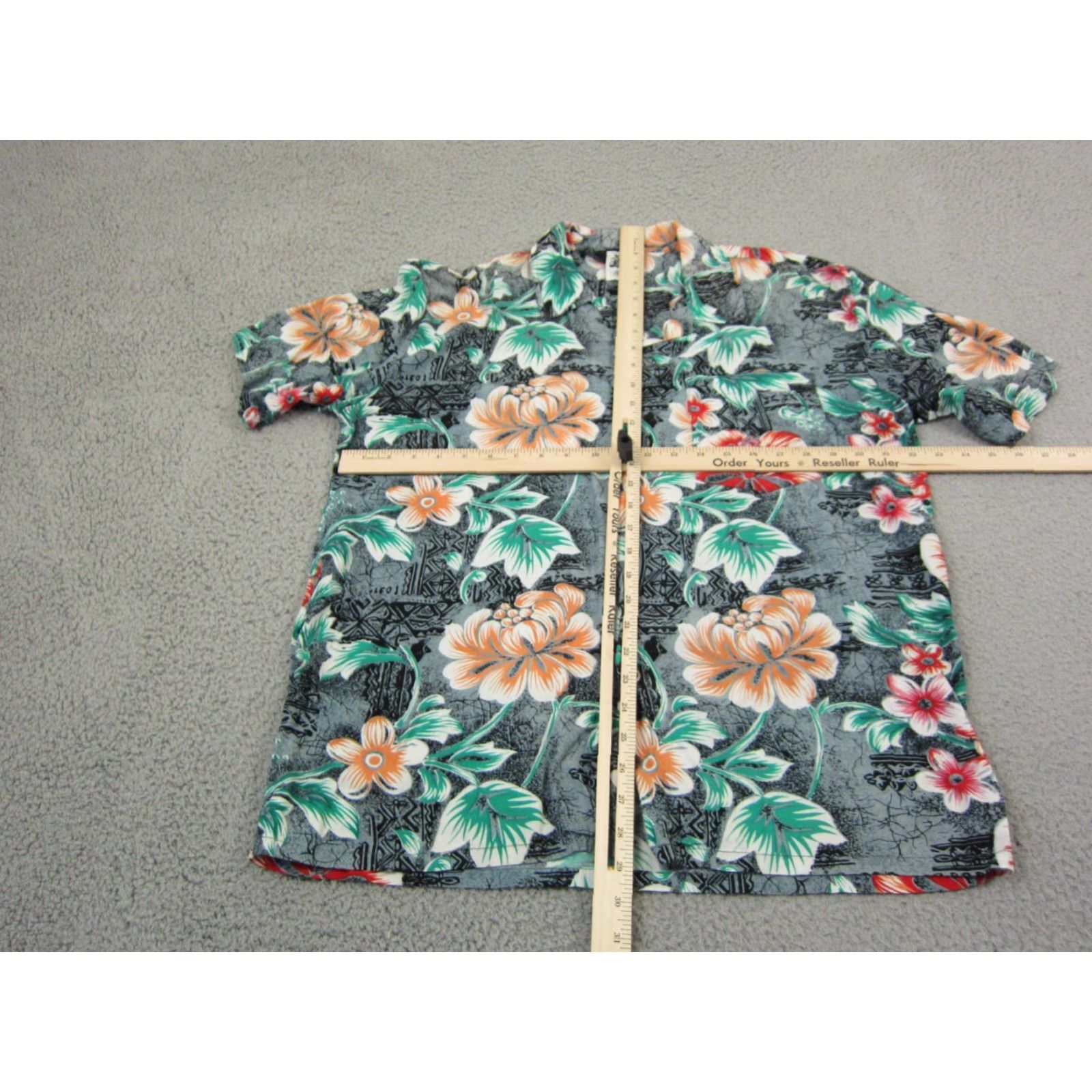 Vintage VINTAGE Kennington Shirt Mens M Black Hawaiian Collared Button-Up Short Sleeve, Flowery Theme? Size US M / EU 48-50 / 2 - 7 Thumbnail
