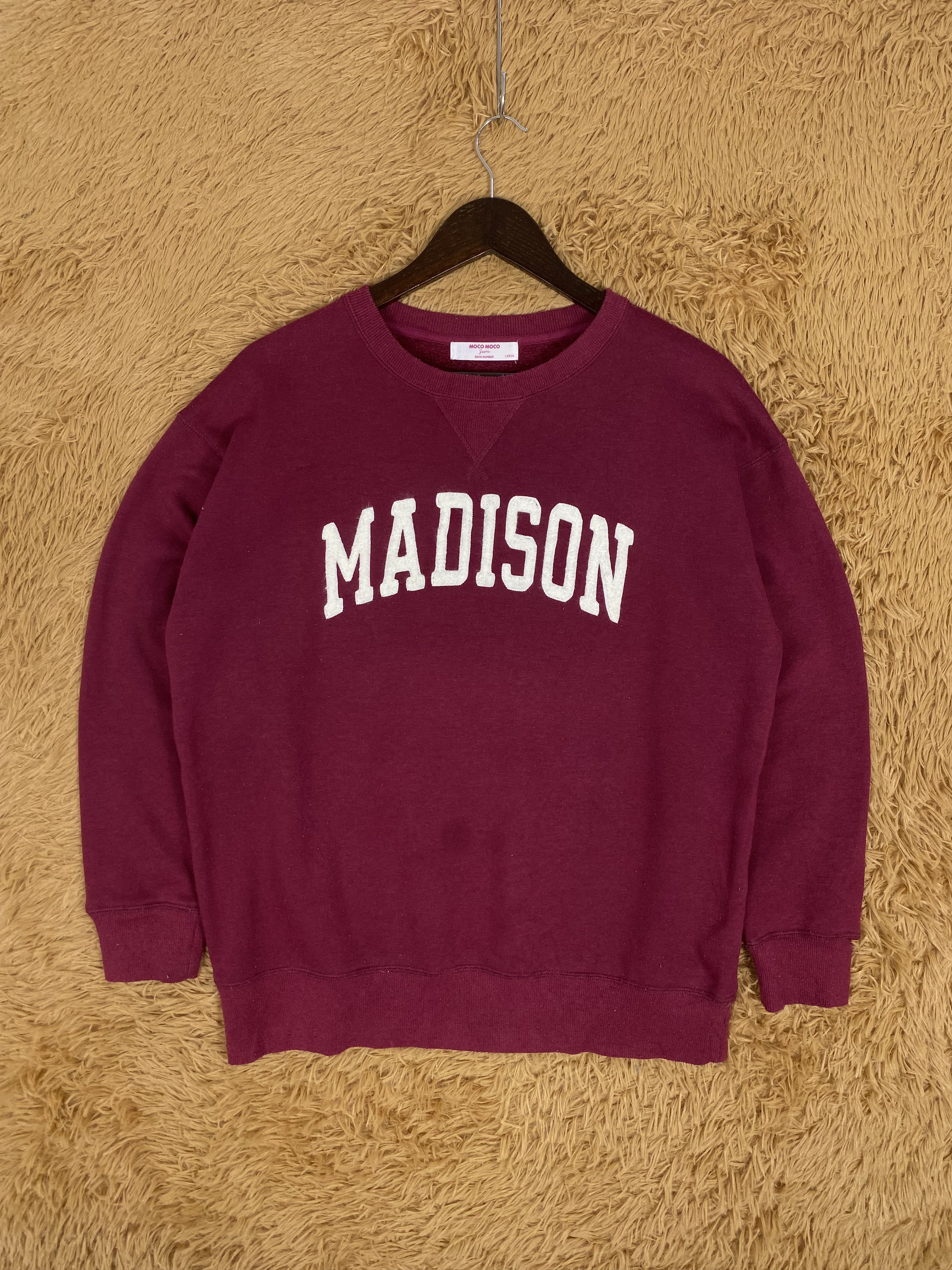 Japanese Brand Vintage Back Number X Moco Moco Sweatshirts Size US M / EU 48-50 / 2 - 1 Thumbnail