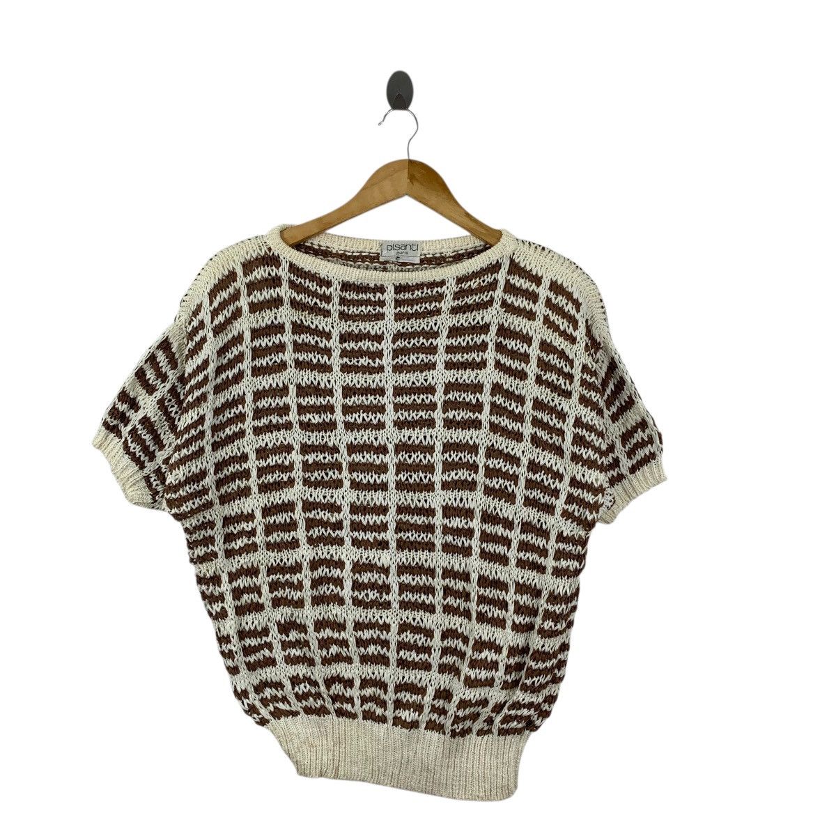 Vintage Vintage 70s PISANTI PARIS Made In France Knitwear Sweatshirt Size S / US 4 / IT 40 - 4 Thumbnail