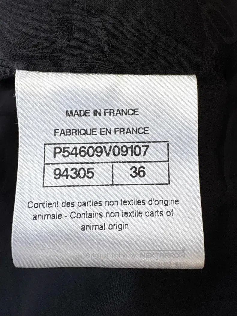 Chanel Chanel 16B black stand-up collar leather chain buckle plea Size XS / US 0-2 / IT 36-38 - 8 Thumbnail