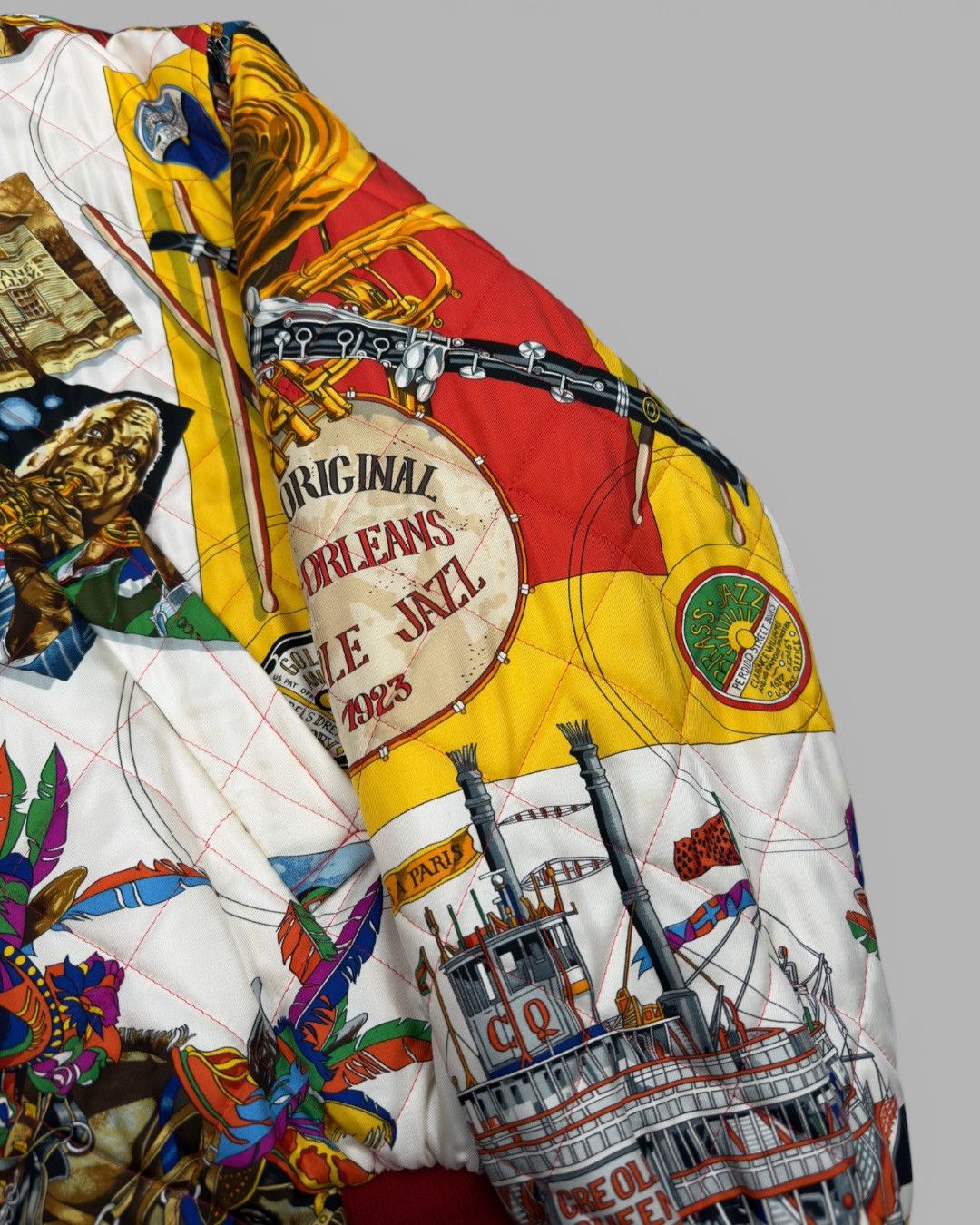 Hermes 1996-1997 Hermès «The Original New-Orleans Jazz 1923” Size US L / EU 52-54 / 3 - 15 Thumbnail