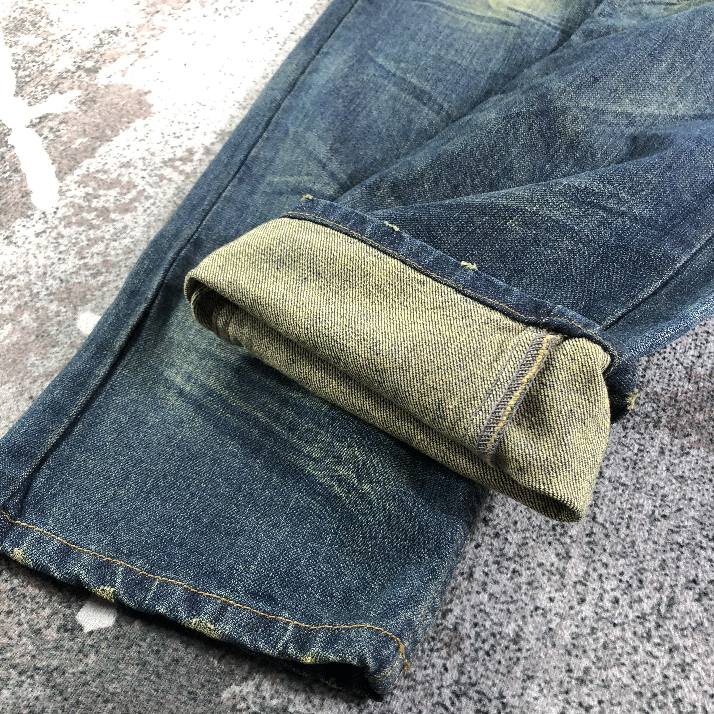 Japanese Brand Japanese Brand IMP Jeans Faded Blue Denim KJ2327 Size US 30 / EU 46 - 6 Thumbnail