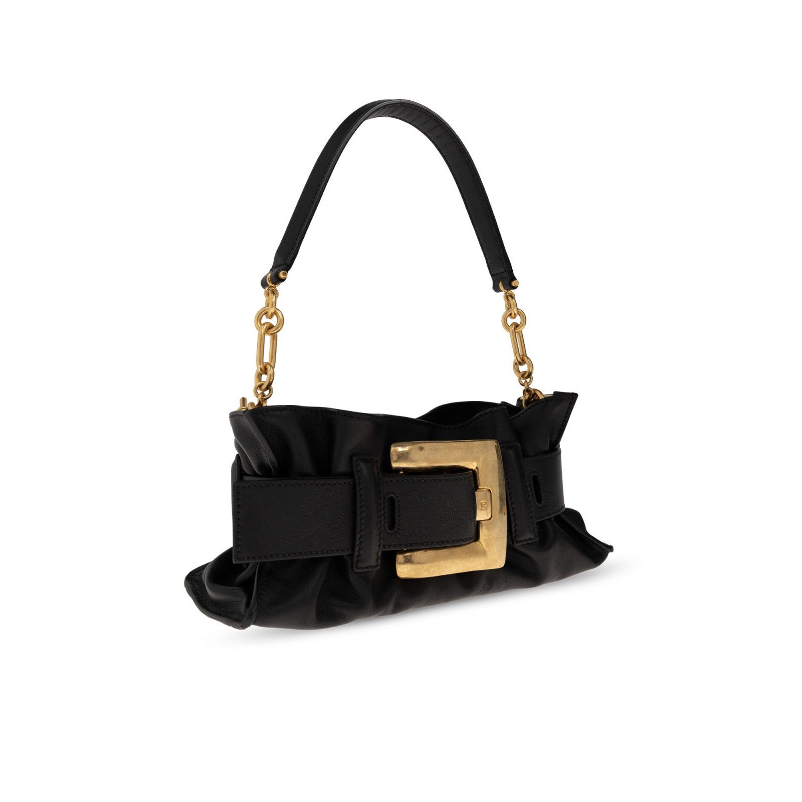 Balmain BALMAIN Anthem Mini Black Shoulder Bag New & Authentic Size ONE SIZE - 3 Thumbnail