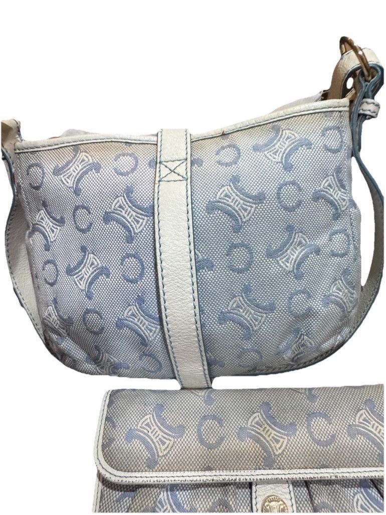 Celine Celine C Macadam Canvas Shoulder Bag & Wallet Size ONE SIZE - 5 Thumbnail