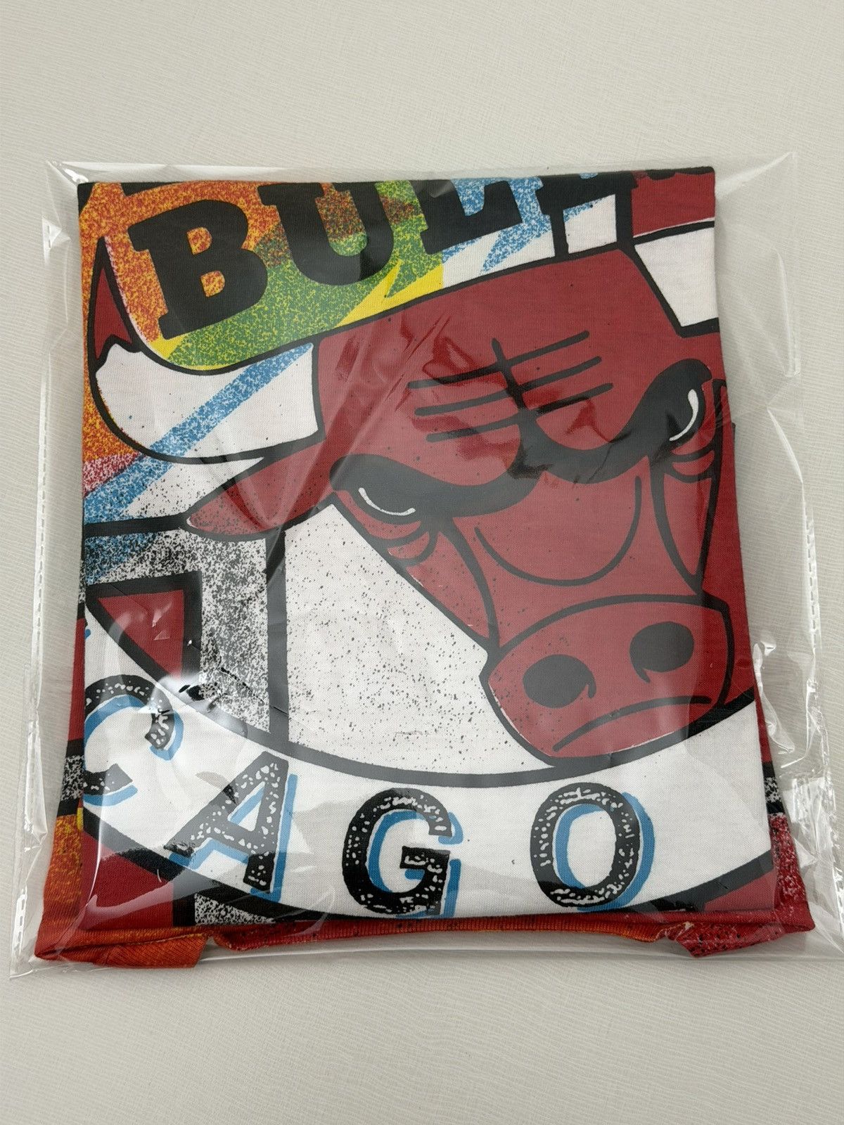 NBA Vintage 90s NBA Chicago Bulls Magic Johnson T’s AOP Sz Large Size US L / EU 52-54 / 3 - 12 Thumbnail