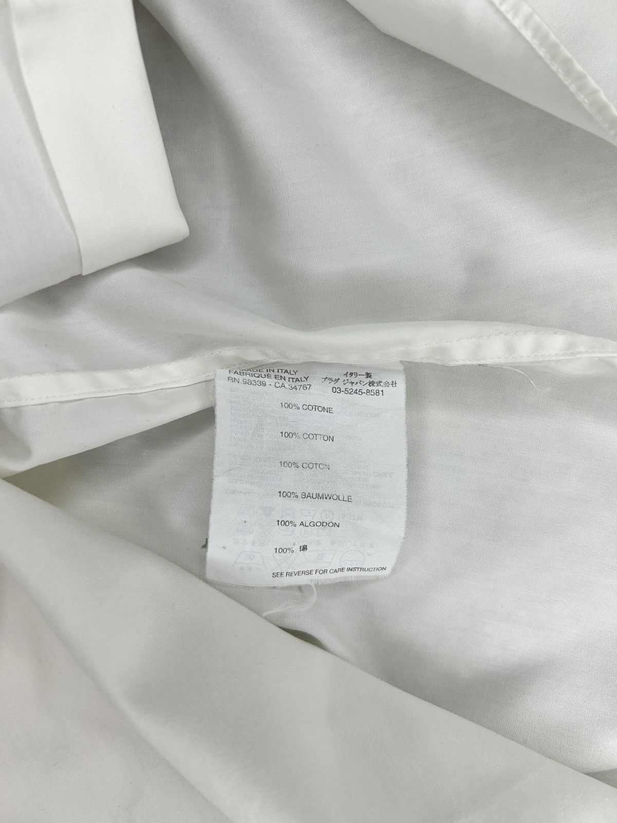 Prada F/W 05 Pattern Button Up Shirt Size US L / EU 52-54 / 3 - 13 Thumbnail