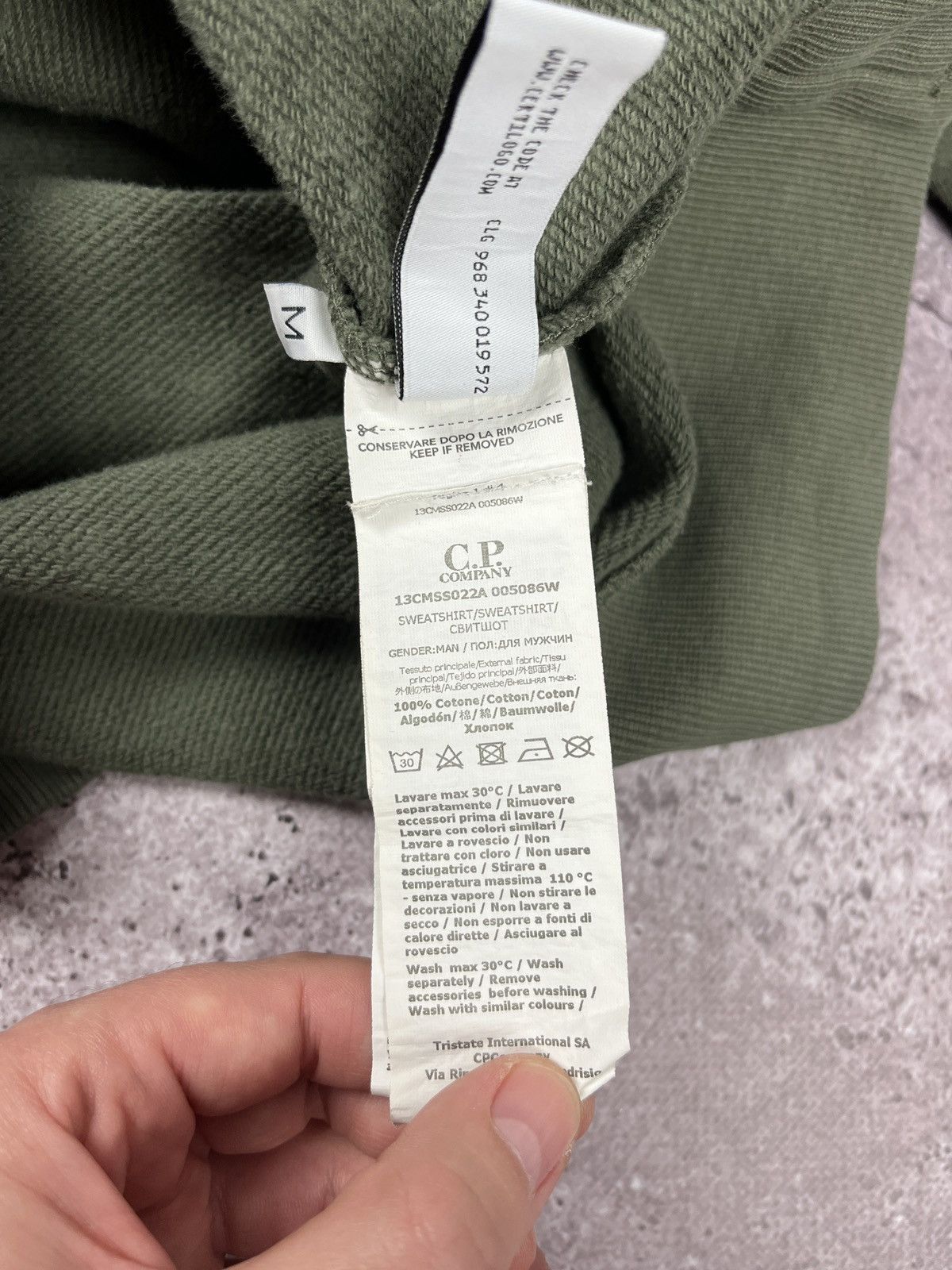 C.P. Company C.P. Company Sweatshirt Size US M / EU 48-50 / 2 - 8 Thumbnail