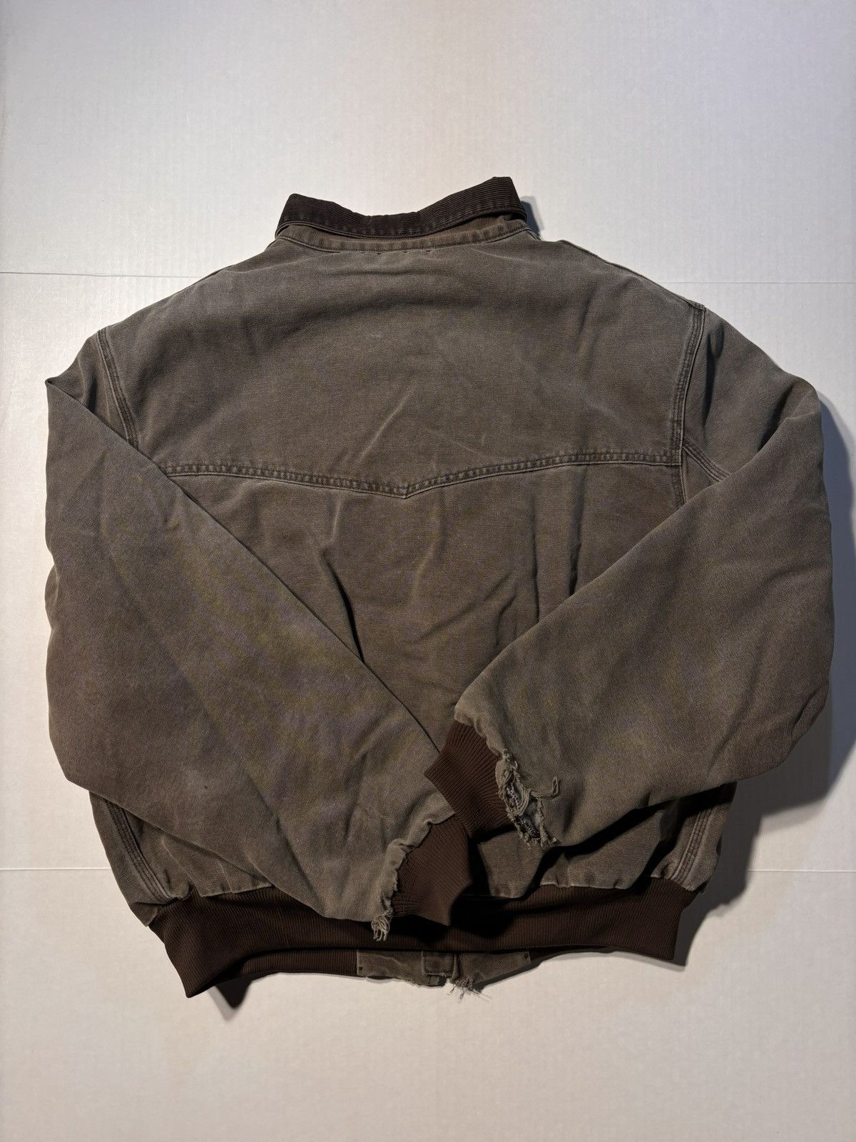 Carhartt Carhartt Sante Fe 90’s Duck Canvas Lined Workwear Jacket 2XL Size US XXL / EU 58 / 5 - 11 Thumbnail