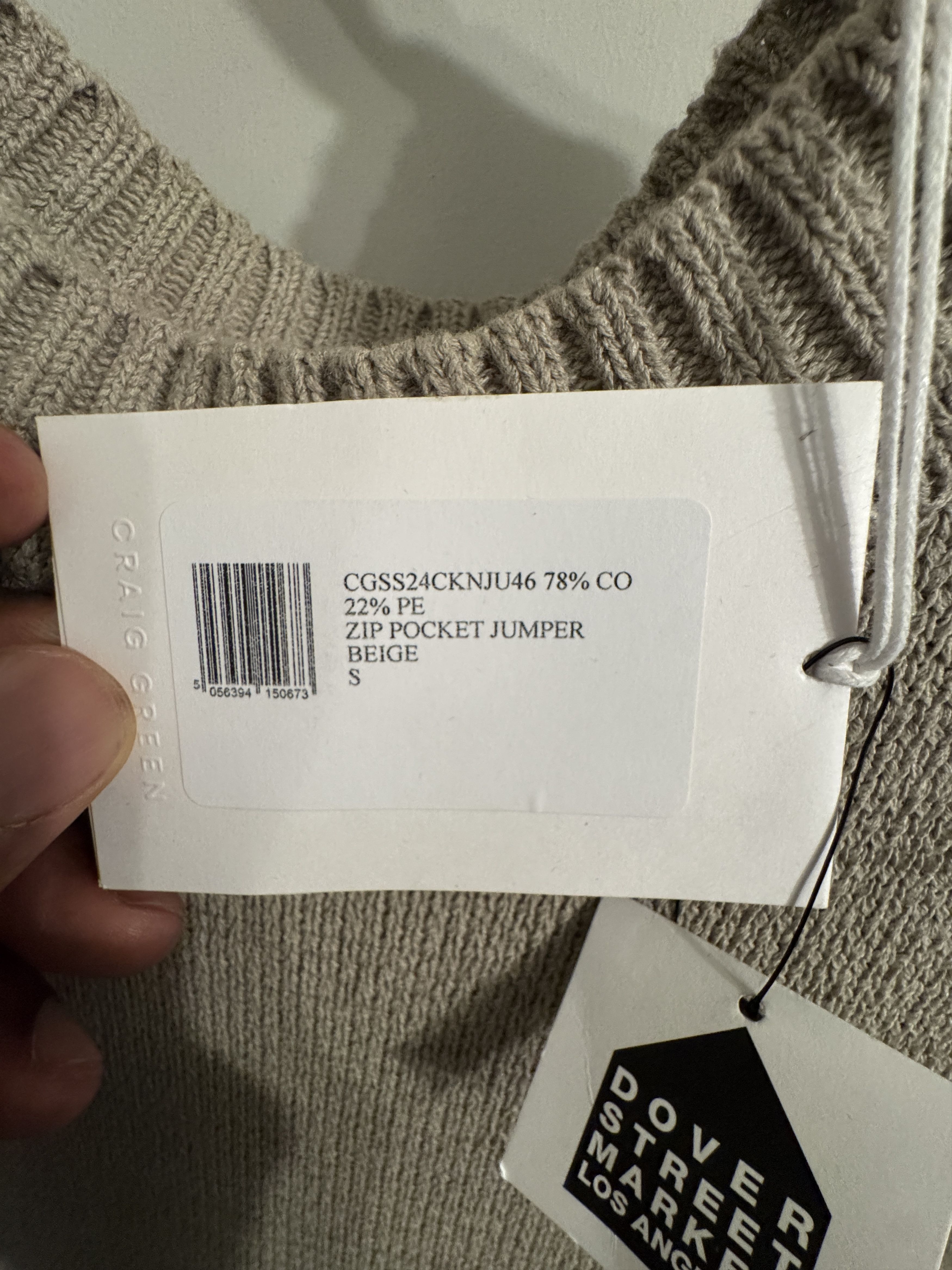 Craig Green Craig Green Zip Pocket Jumper Size US S / EU 44-46 / 1 - 2 Thumbnail