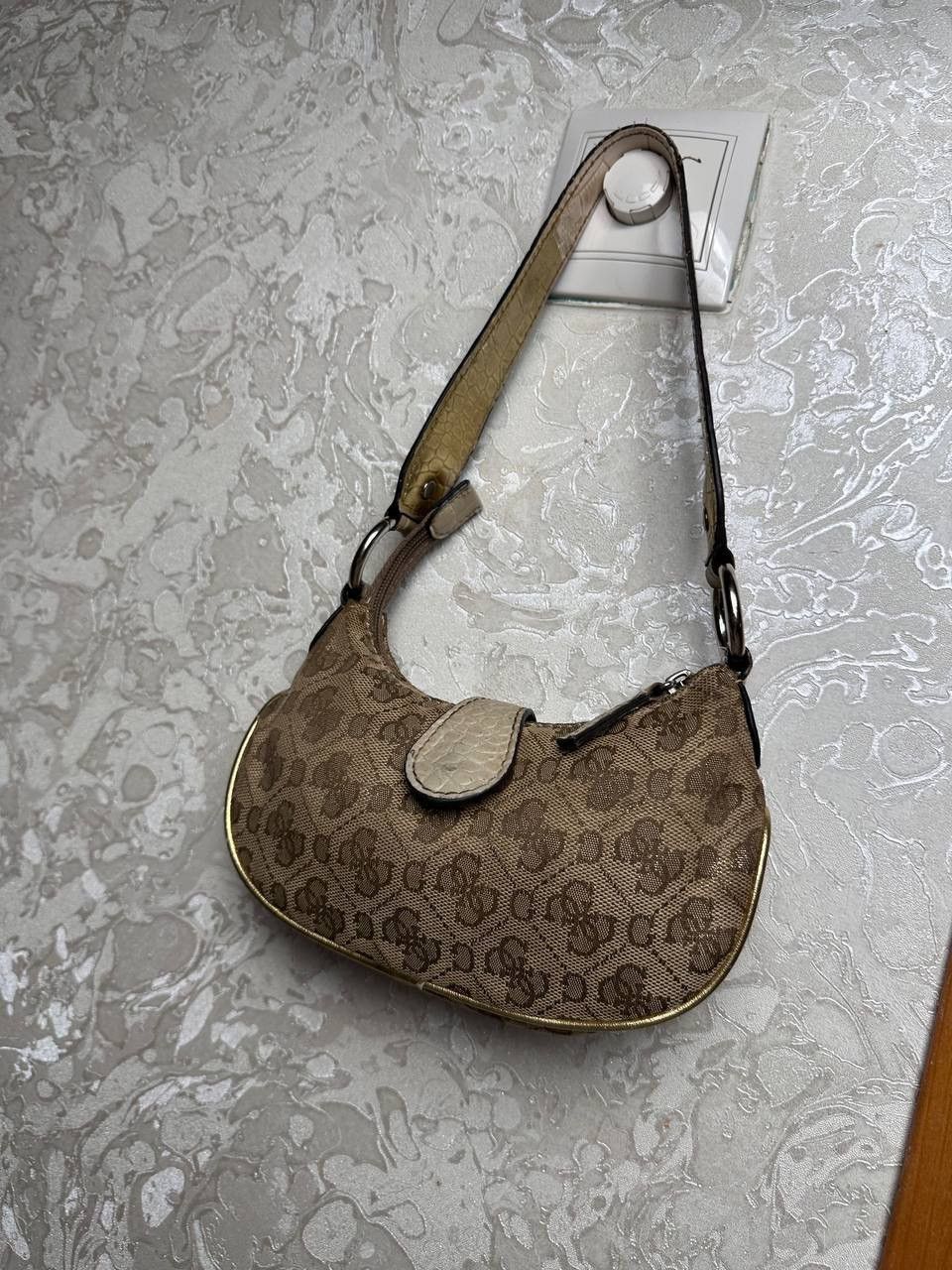Guess Guess Vintage Y2K Avantgarde Mini Bag Very Rare Monogram Size ONE SIZE - 6 Thumbnail