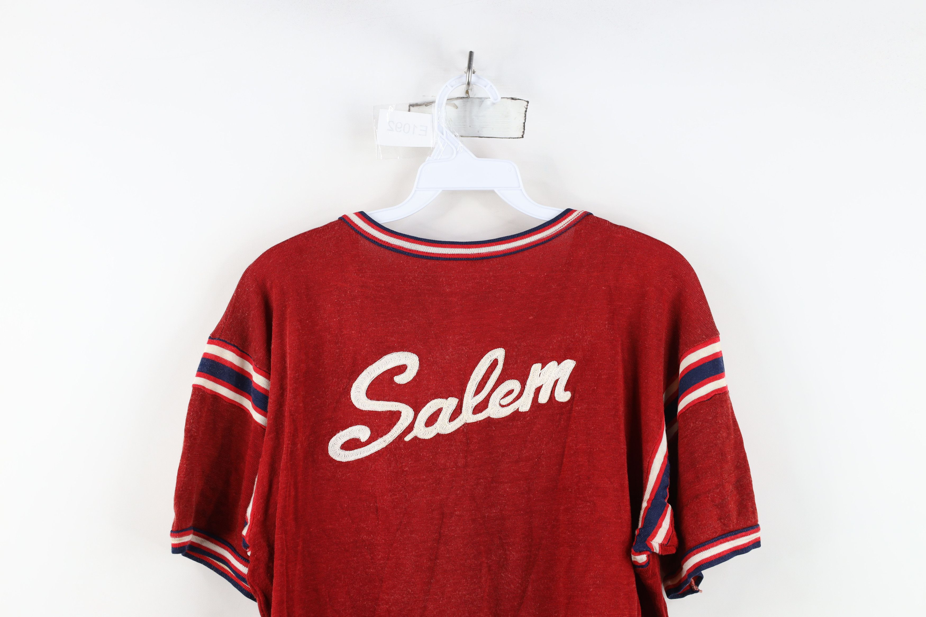 Vintage Vintage 40s 50s Stitch Salem Rayon Durene Jersey T-Shirt USA Size US M / EU 48-50 / 2 - 13 Thumbnail