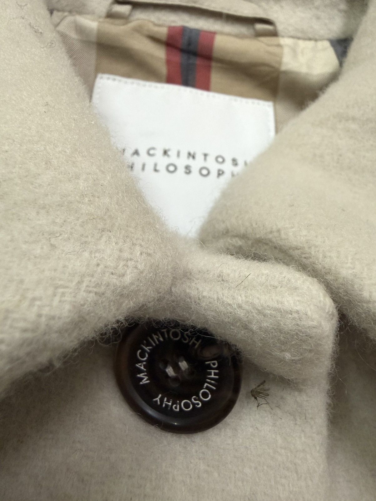 Mackintosh Mackintosh Philosophy Wool Beaver Coat Size M / US 6-8 / IT 42-44 - 7 Thumbnail