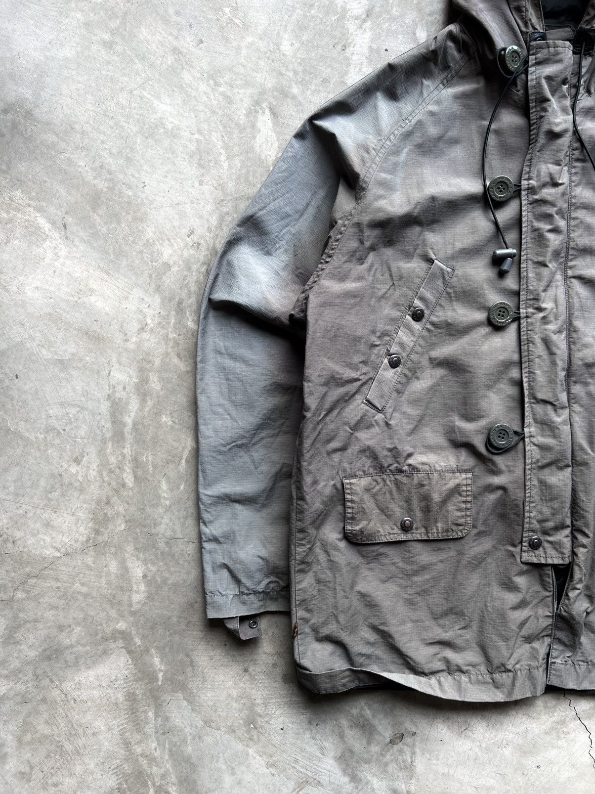 Alpha Industries Vintage Faded Alpha Industries Military Parka Jacket Size US L / EU 52-54 / 3 - 4 Thumbnail