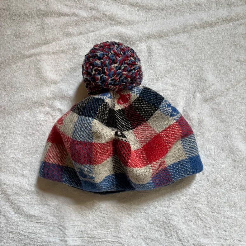 Vivienne Westwood Vivienne Westwood A plaid woolen hat Size ONE SIZE - 3 Thumbnail
