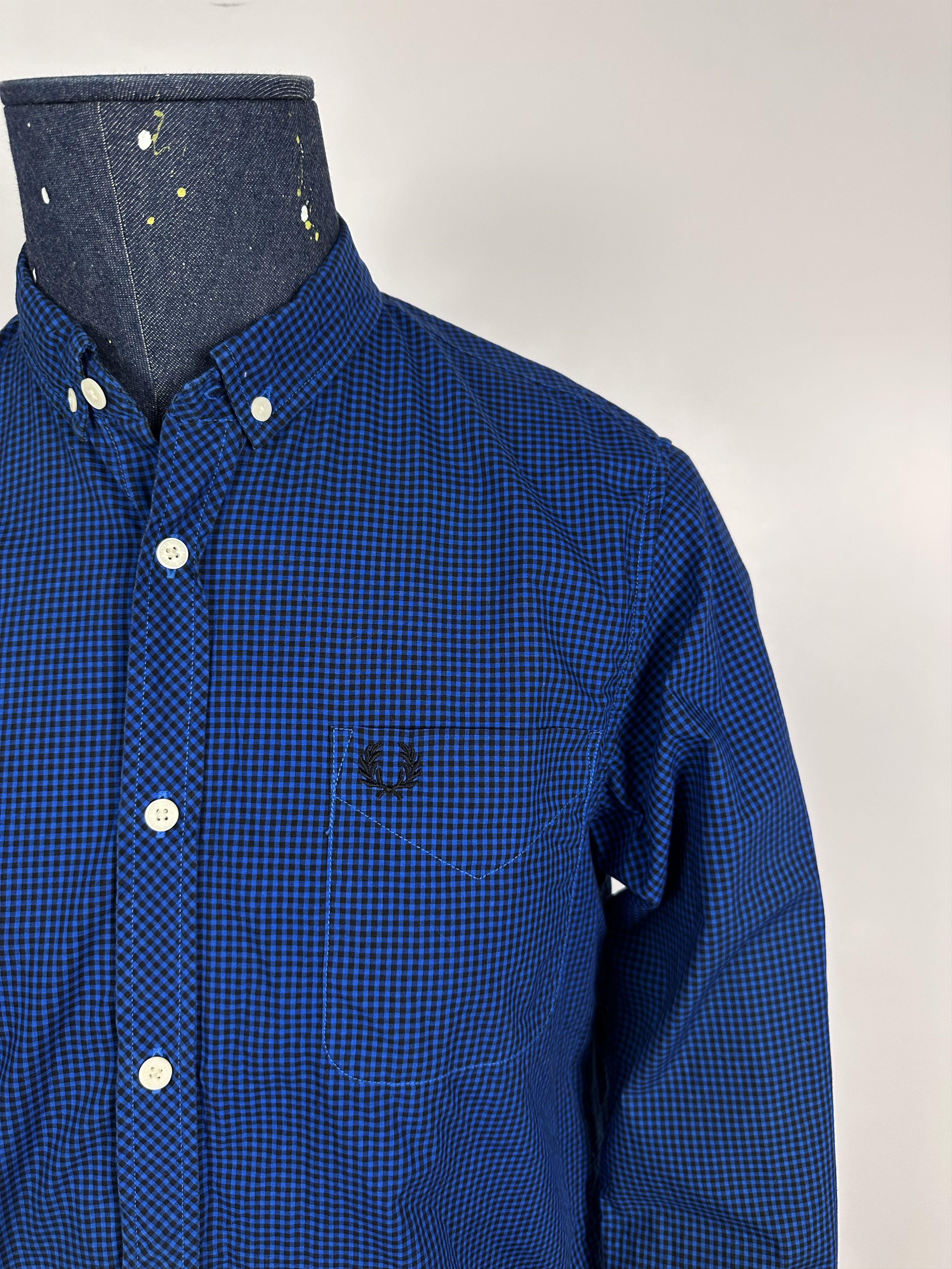 Fred Perry Fred Perry Long Sleeve Button Down Shirt Check Patterned M Size US M / EU 48-50 / 2 - 2 Thumbnail