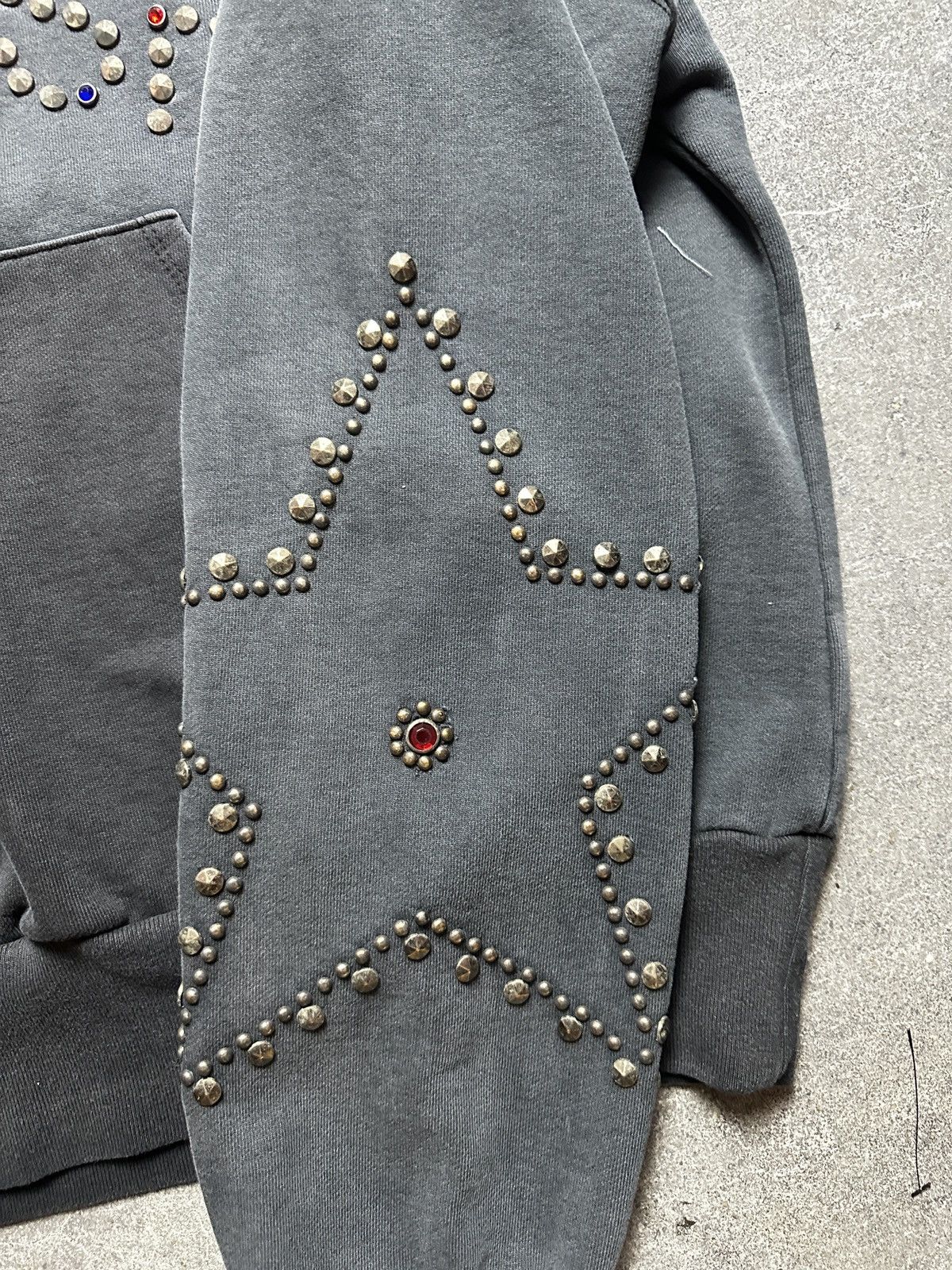 Satoshi Nakamoto Satoshi Nakamoto Star Studded Hoodie Black Grey Size US M / EU 48-50 / 2 - 4 Thumbnail