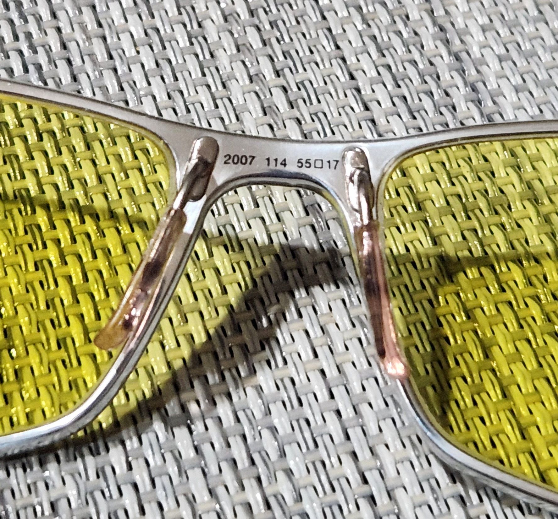 Designer × Tag Heuer × Vintage Tag Heuer Eyeglasses 2007 332 Brushed Grey Brown Stretched Size ONE SIZE - 7 Thumbnail