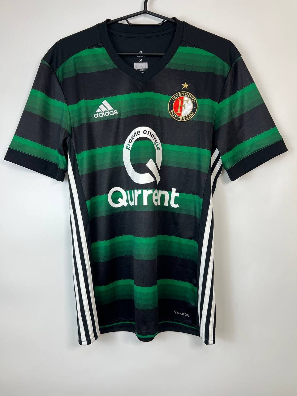 Adidas × Vintage FEYENOORD 2017 2018 AWAY SHIRT SOCCER ADIDAS BK7367 Sz S Size US S / EU 44-46 / 1 - 1 Thumbnail