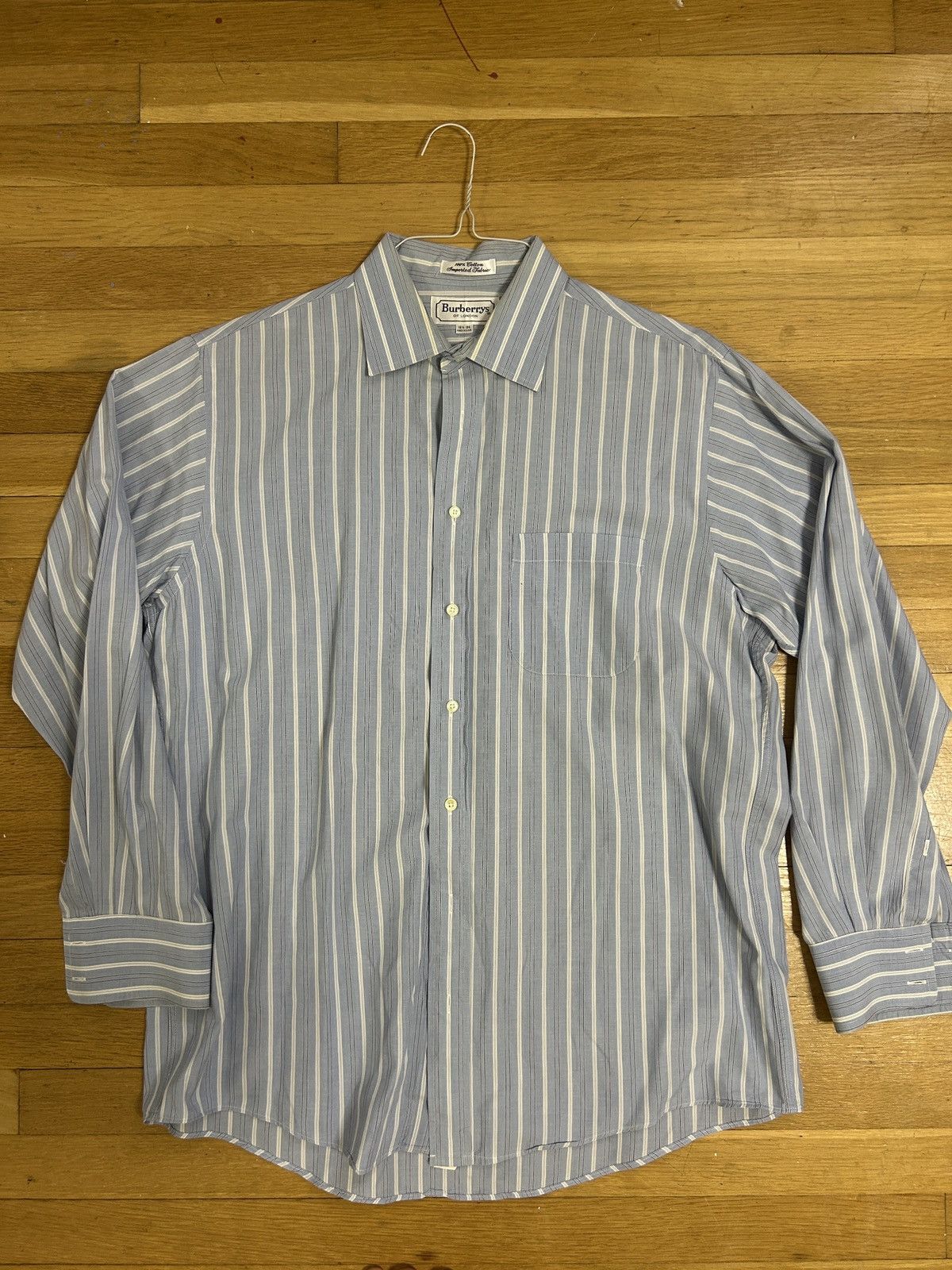 Burberry Vintage Burberry Button up Size US M / EU 48-50 / 2 - 1 Thumbnail