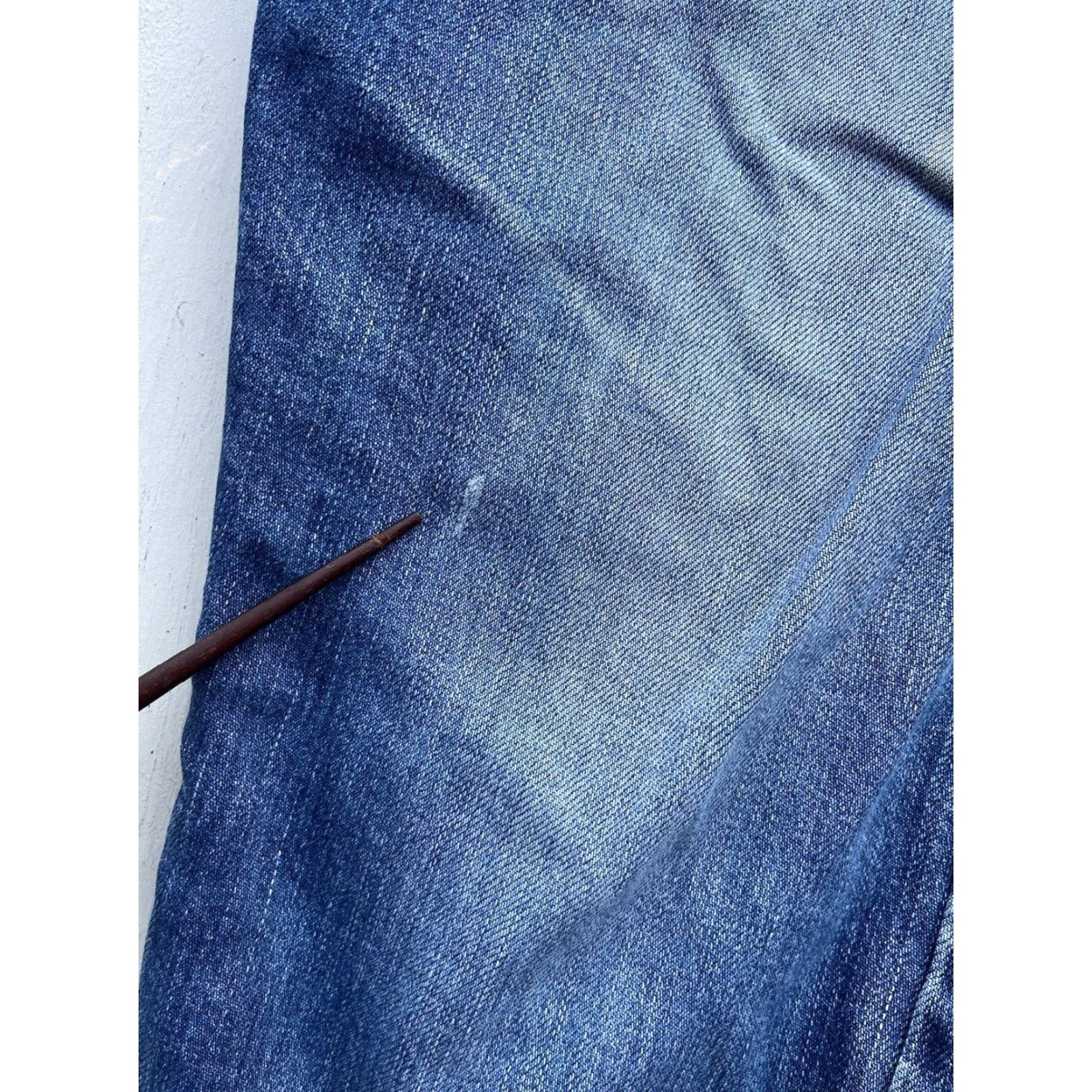 Levi's Levi's Jeans Blue Straight Leg 34x34 502 Icon Denim Athletic Stretch Slim Men’s Size US 34 / EU 50 - 7 Thumbnail