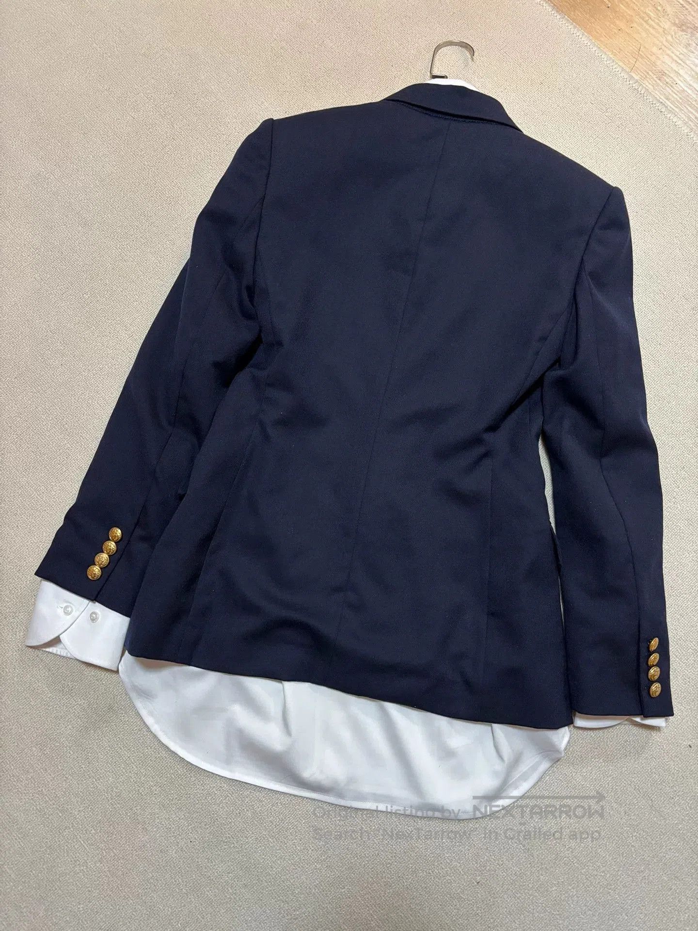 Polo Ralph Lauren Ralph Lauren Navy Crown Badge Blazer. Size M / US 6-8 / IT 42-44 - 3 Thumbnail
