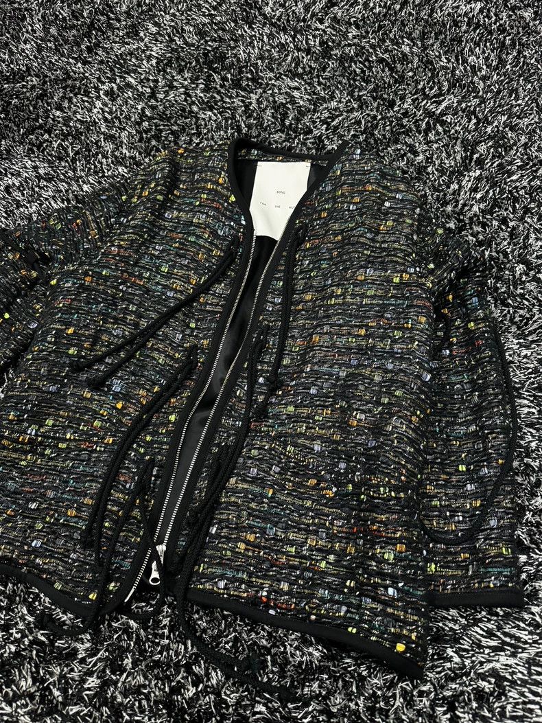 Song For The Mute Song For The Mute Tweed Fringe Jacket Size US M / EU 48-50 / 2 - 1 Thumbnail