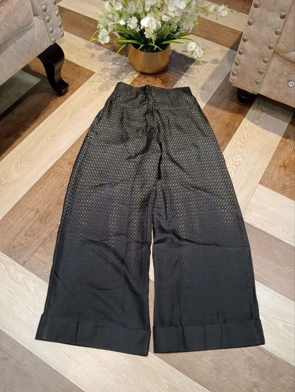 Fendi LUXURY FENDI BAGGY SILK PANTS Size 25" / US 0 / IT 36 - 9 Thumbnail