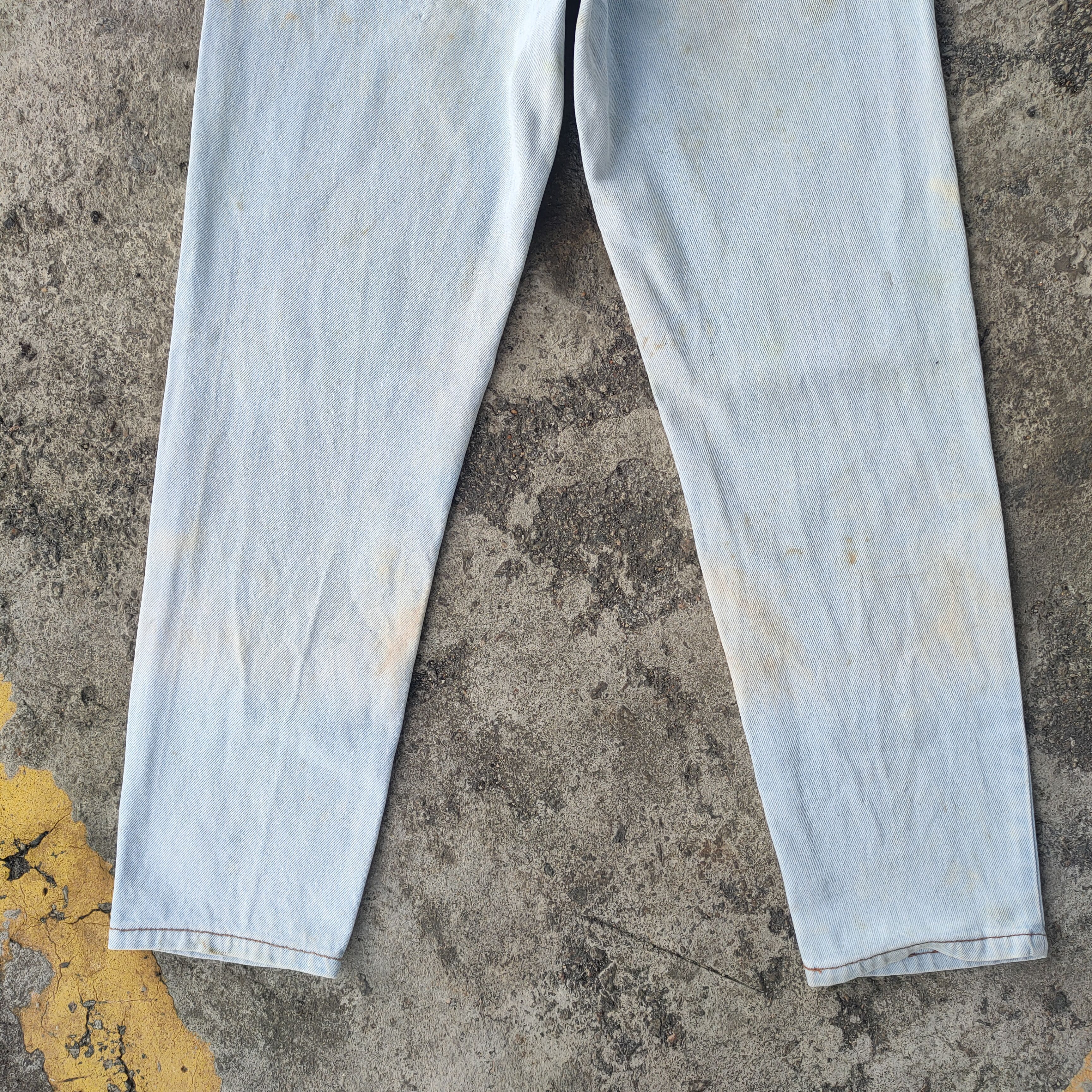 Jean VINTAGE WESTWOOD USA RUSTY FADED JEANS DENIM PANTS Size US 28 / EU 44 - 11 Thumbnail
