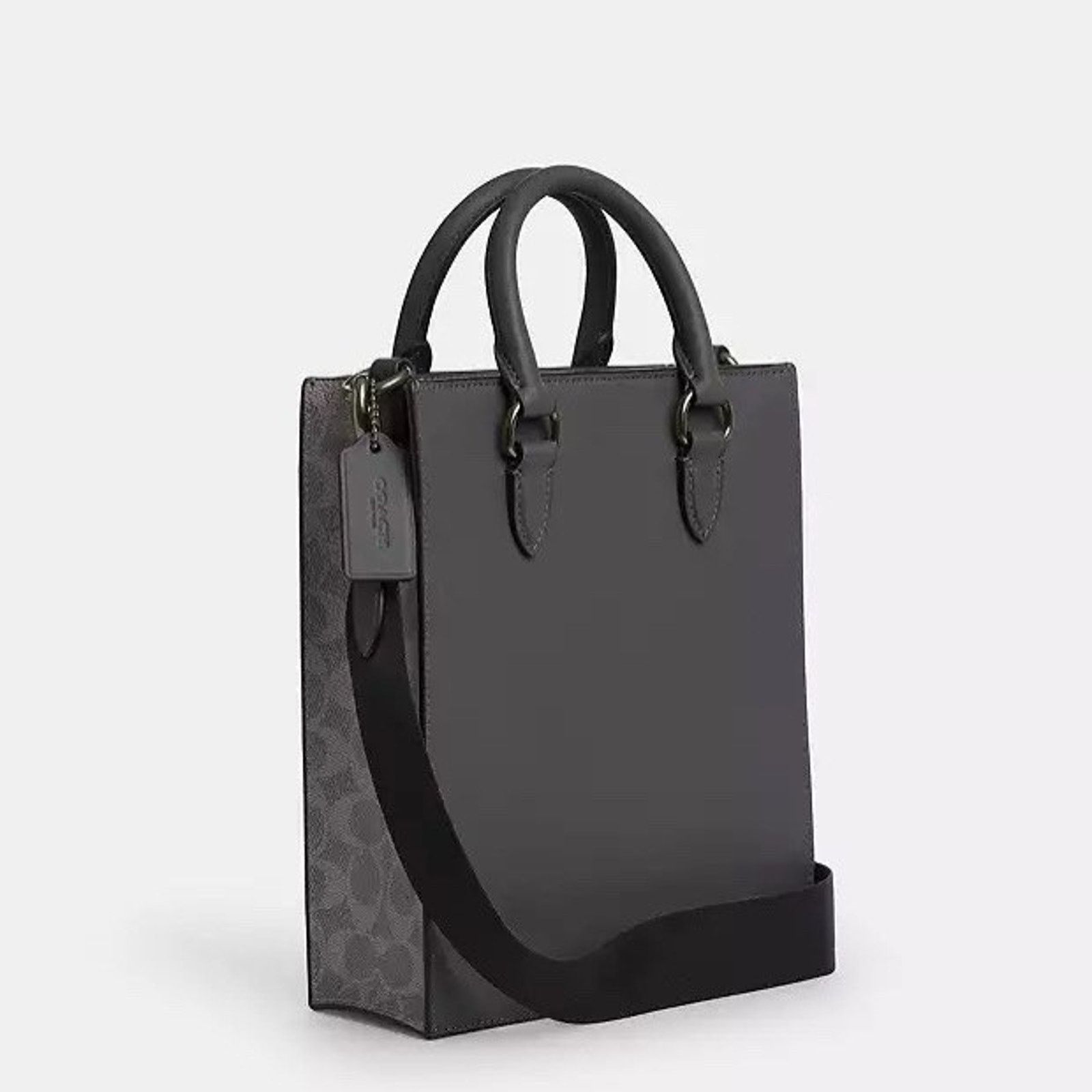 Coach NWT Coach Men's Dylan Tote Bag CCG37 Grey/Charcoal Size ONE SIZE - 11 Thumbnail