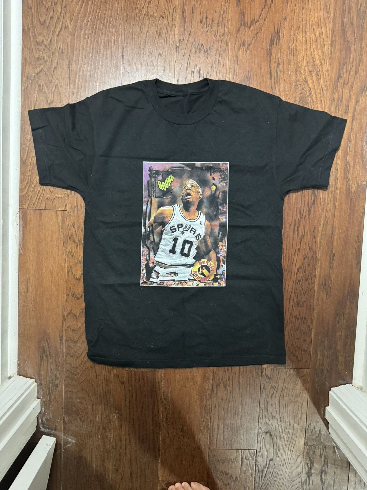 Vintage Dennis Rodman card tee Size US M / EU 48-50 / 2 - 1 Thumbnail