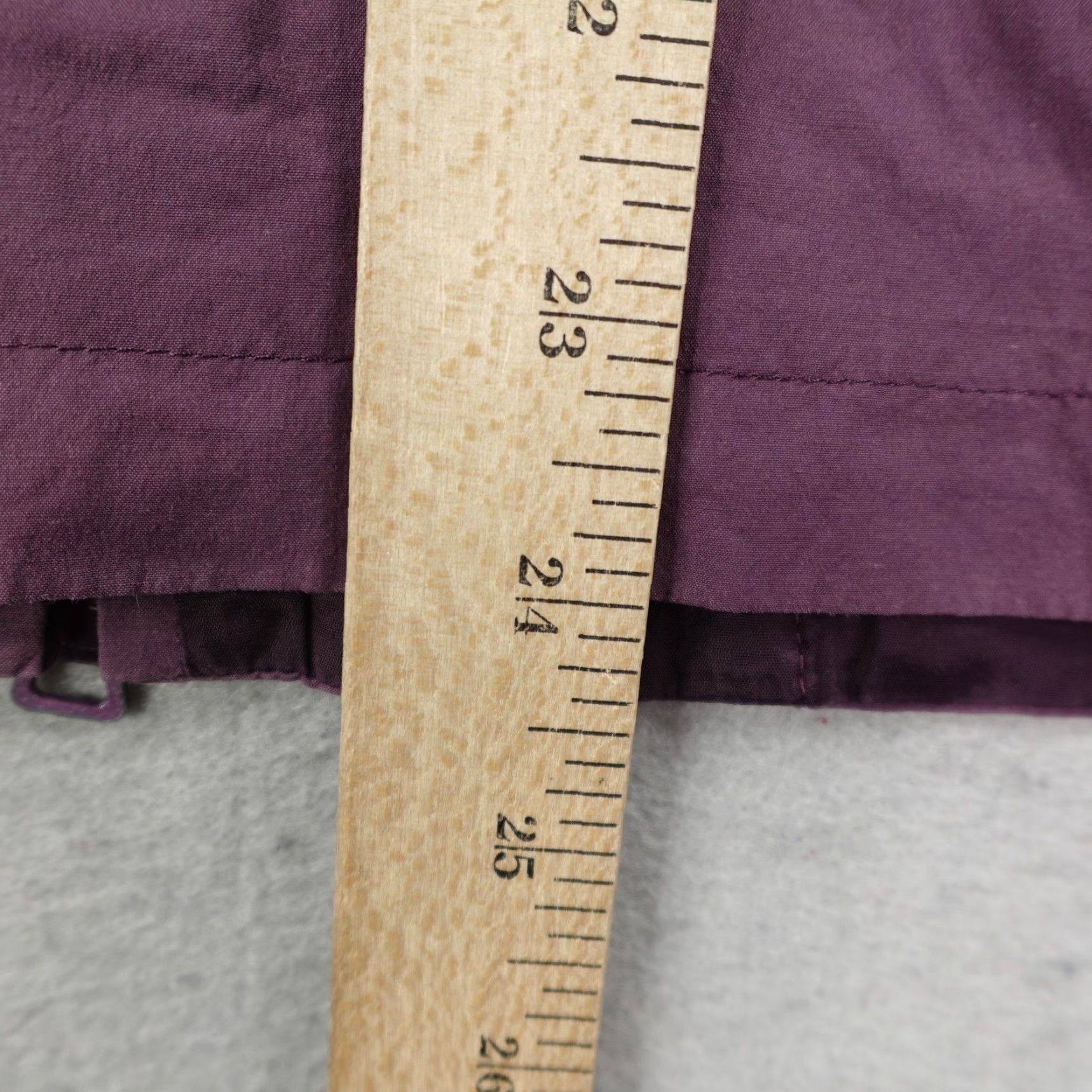 Jil Sander Jil Sander Jacket Womens 40 Purple bomber coat lined full zip flex lightweight | Zip Size S / US 4 / IT 40 - 7 Thumbnail