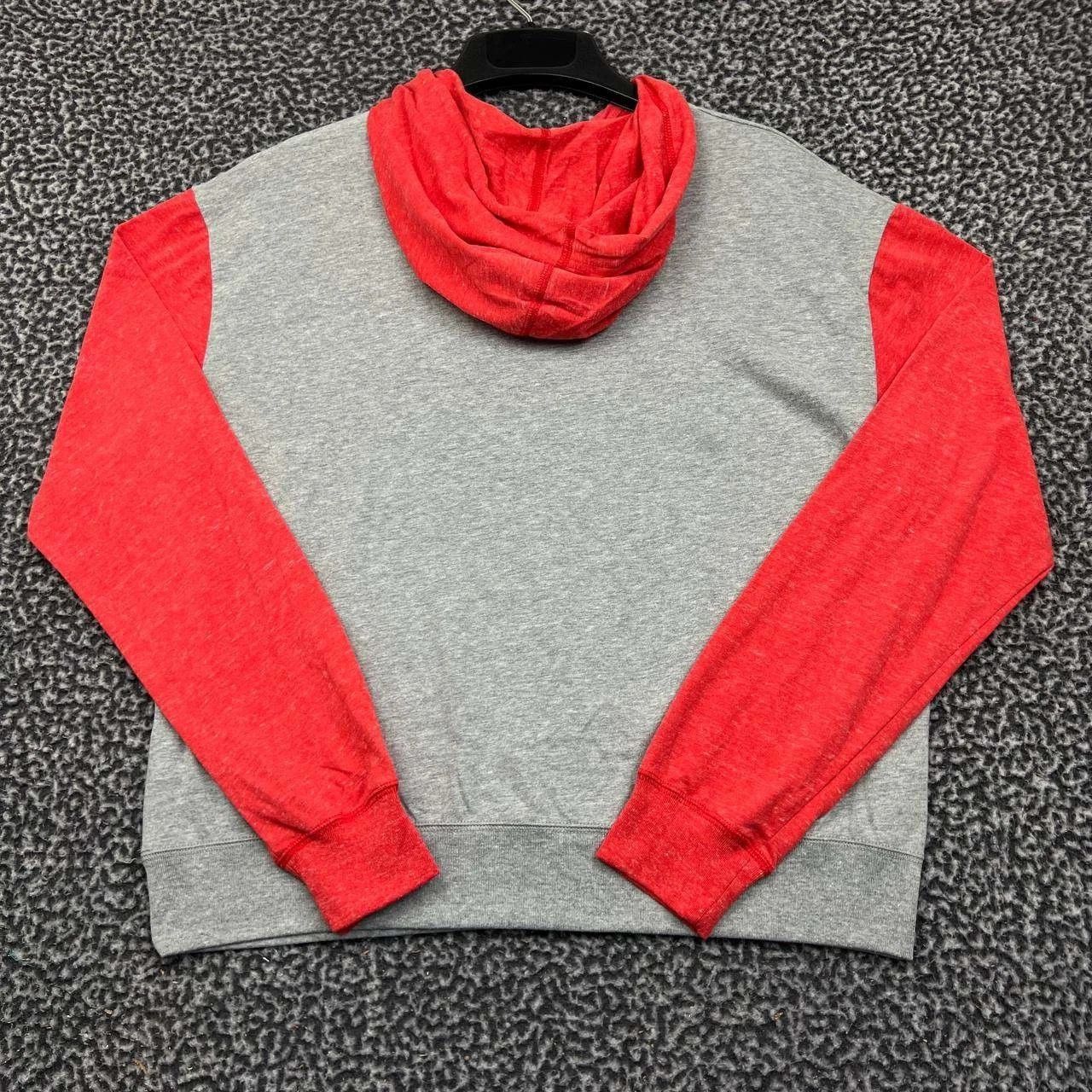 Nike Nike Hoodie Women Gray Red Georgia Bulldogs NCAA Pullover M Size M / US 6-8 / IT 42-44 - 2 Thumbnail