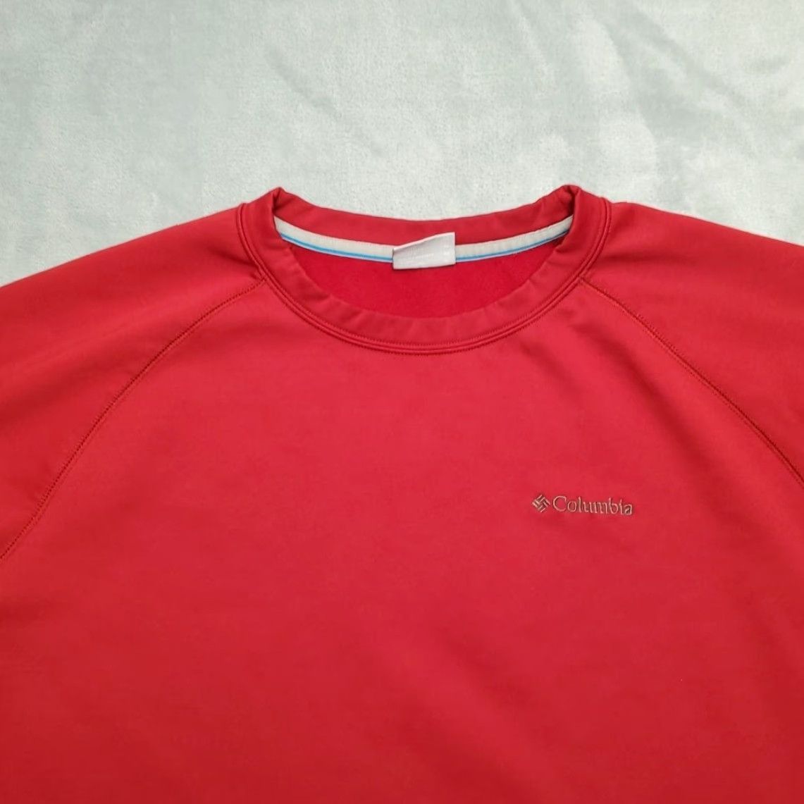 Vintage Columbia Shirt Mens XL Red Long Sleeve Pullover Crewneck Outdoor Performance Sweatshirt Mock Fleece Moisture Wicking Breathing Size US XL / EU 56 / 4 - 2 Thumbnail