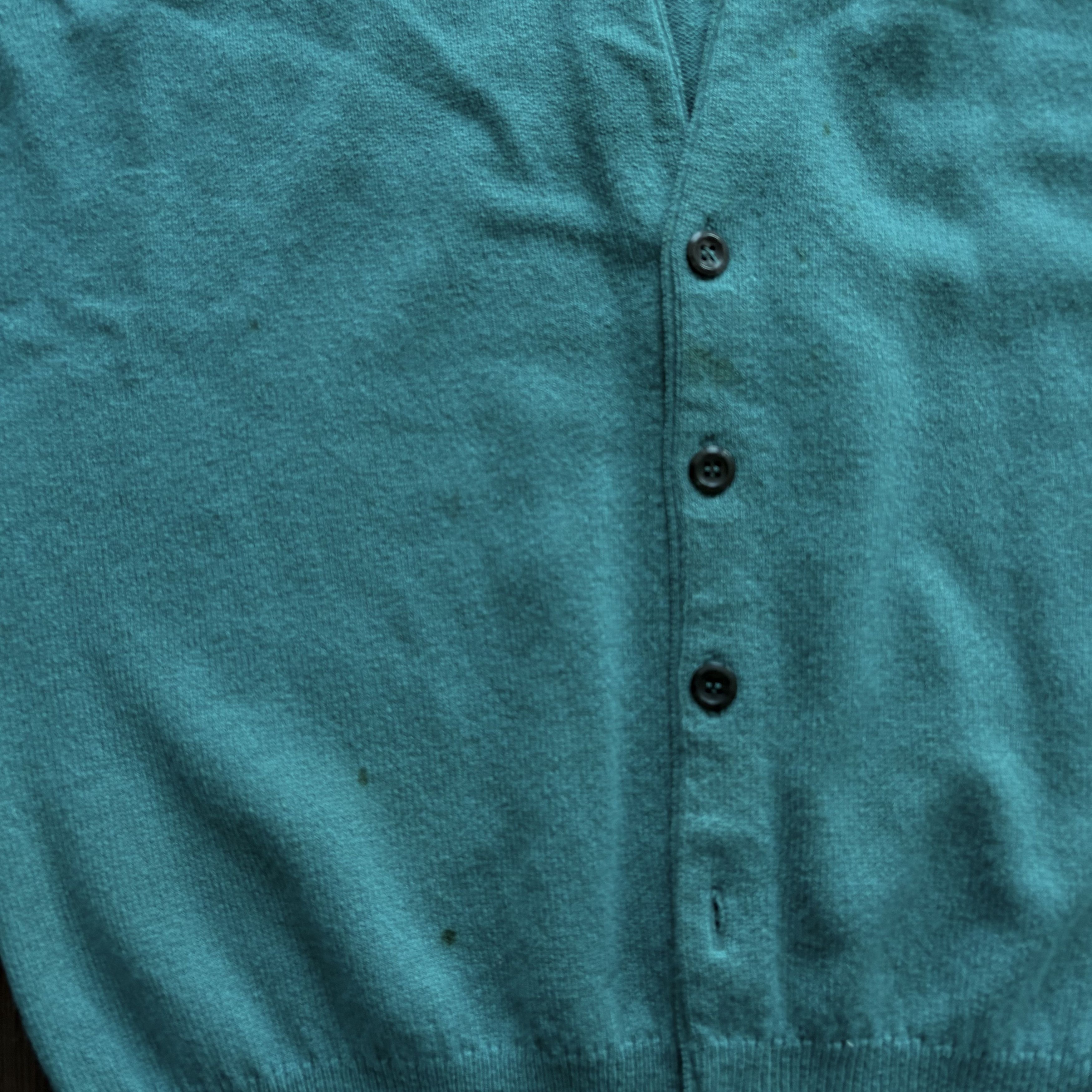 Other Vintage Blue/Green Cardigan Size US L / EU 52-54 / 3 - 3 Thumbnail