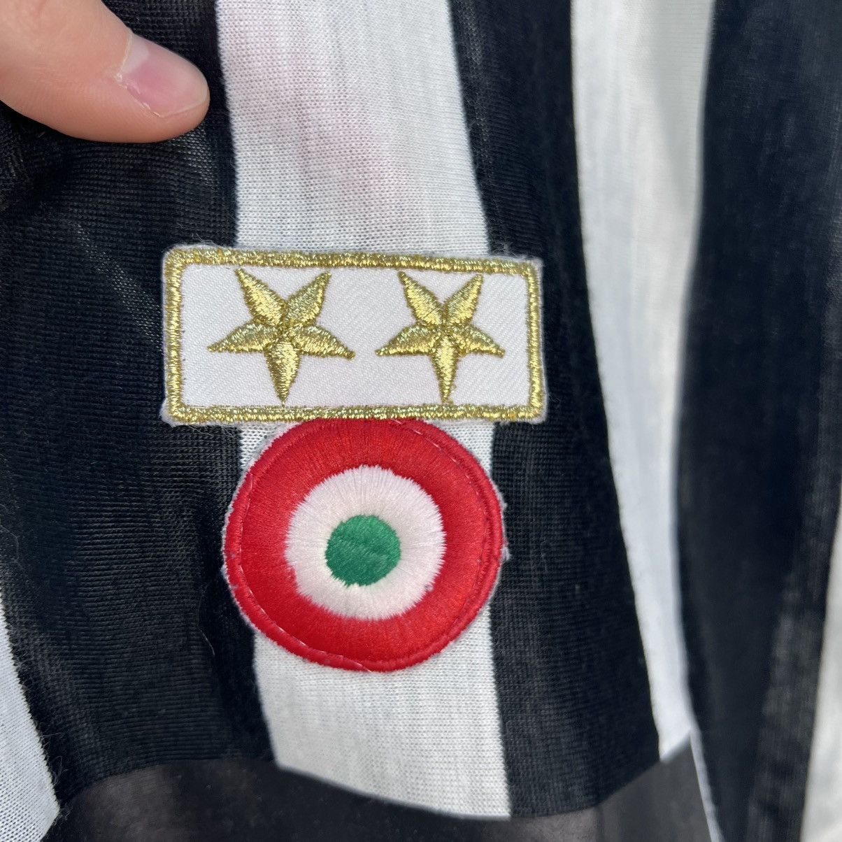 Kappa Long sleeve KAPPA Juventus 1983 PLATINI 10 ARISTON ITALY Size US M / EU 48-50 / 2 - 12 Thumbnail