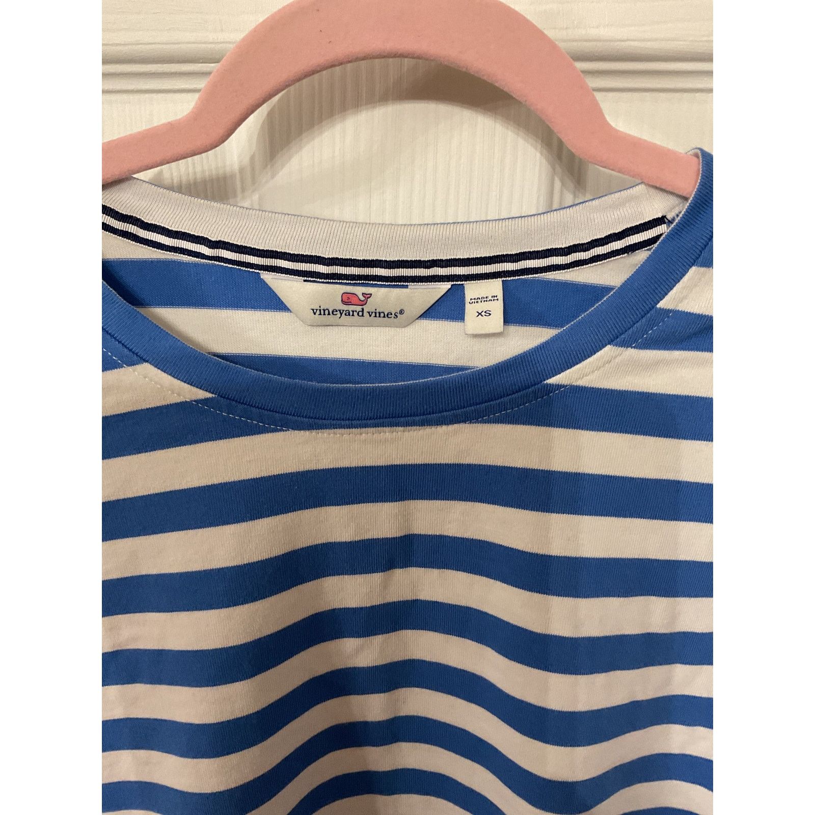 Vineyard Vines Vineyard Vines Striped Pieced Deluxe 3/4 Sleeves Tee, XS Size XS / US 0-2 / IT 36-38 - 3 Thumbnail