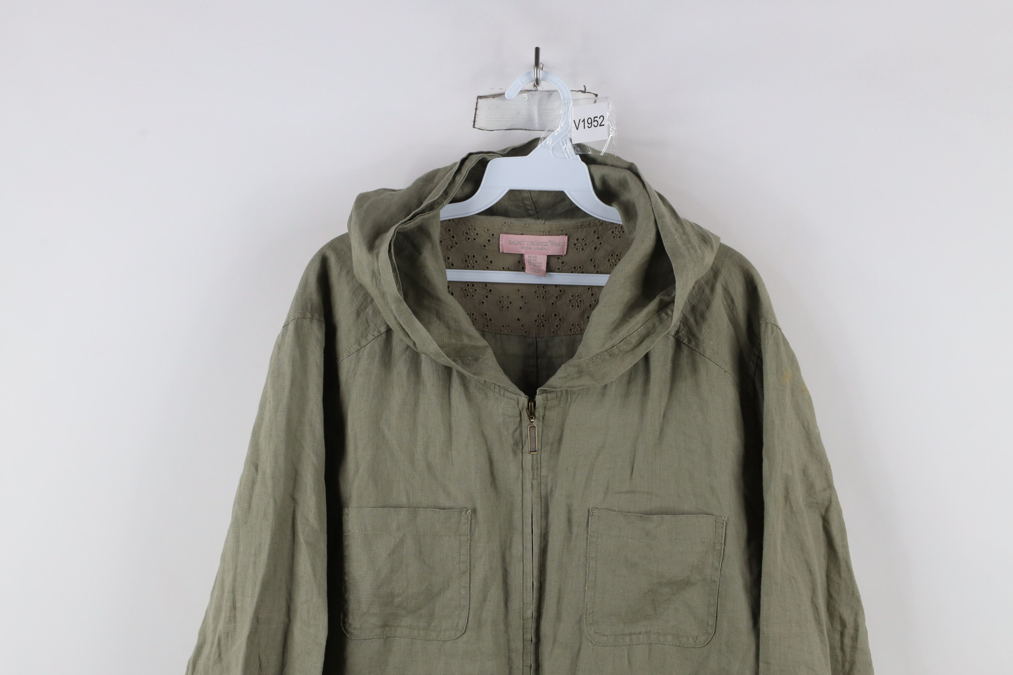 Vintage Streetwear Full Zip Hooded Safari Bush Parka Jacket Green Size XXL / US 16-18 / IT 52-54 - 2 Thumbnail
