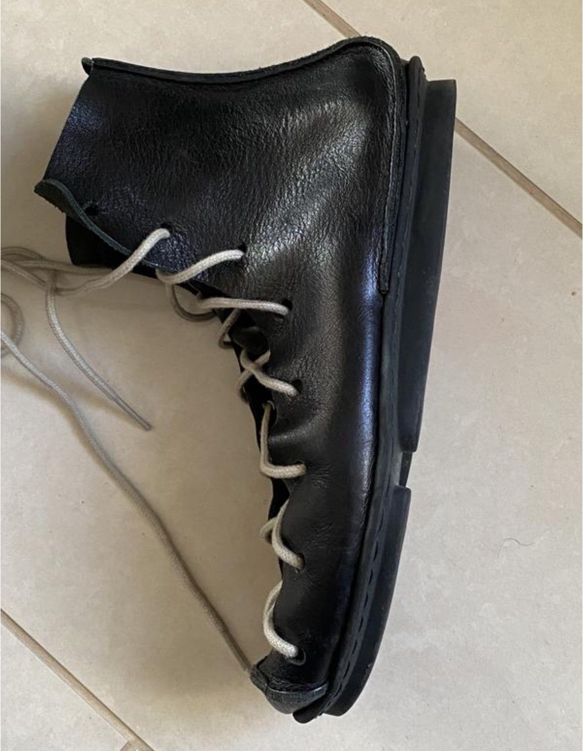 Trippen Vintage leather high rick owens style trippen boots leather Size US 8 / EU 41 - 7 Thumbnail