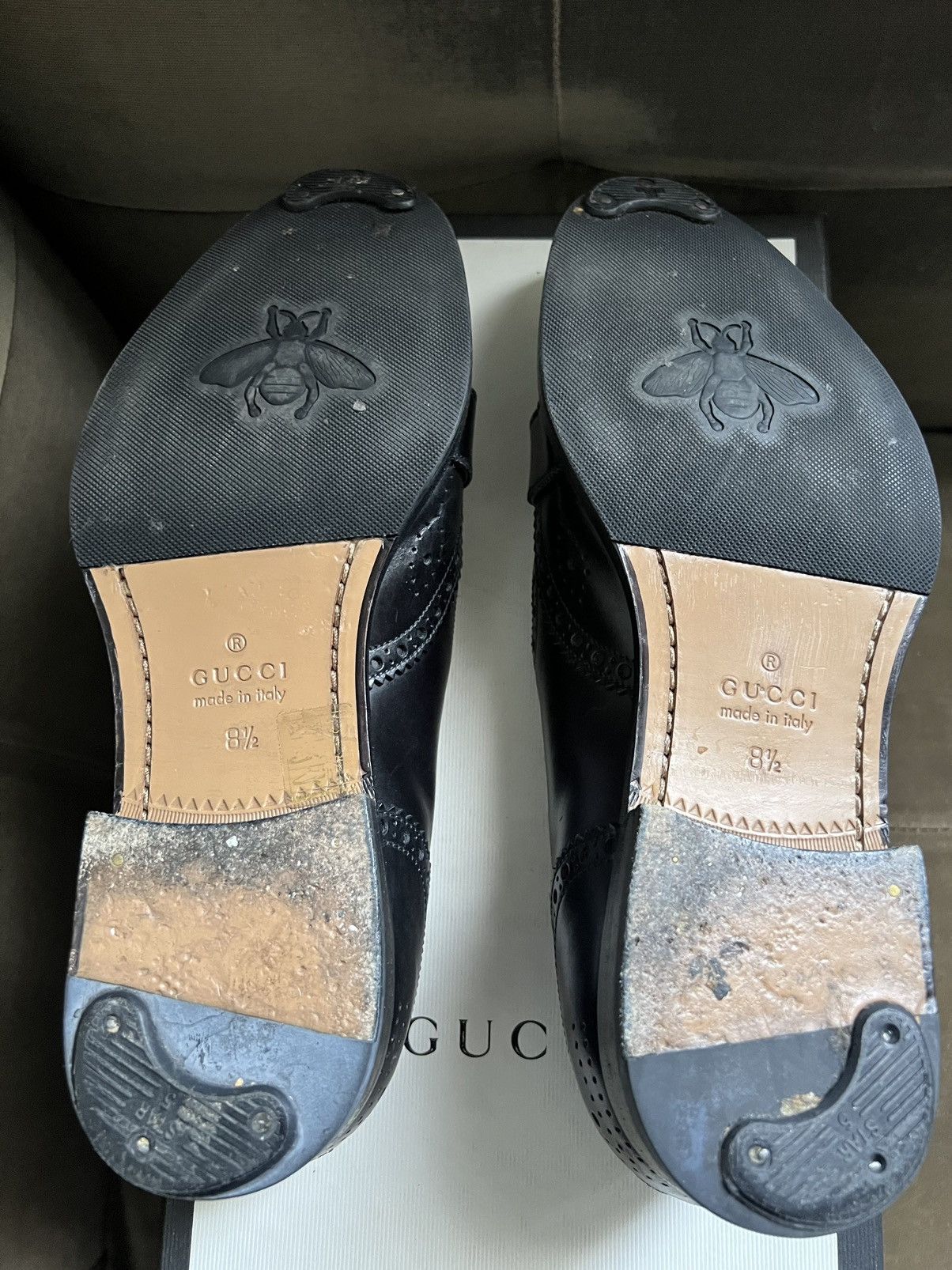 Gucci Queercore Leather Lace Ups Size US 8.5 / EU 41-42 - 9 Thumbnail
