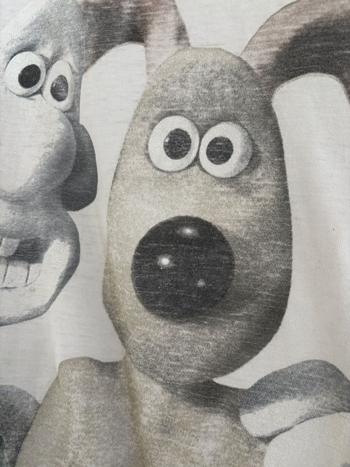 Vintage VINTAGE 1989 WALLACE & GROMIT GRAPHIC T-SHIRT Size US XL / EU 56 / 4 - 6 Thumbnail
