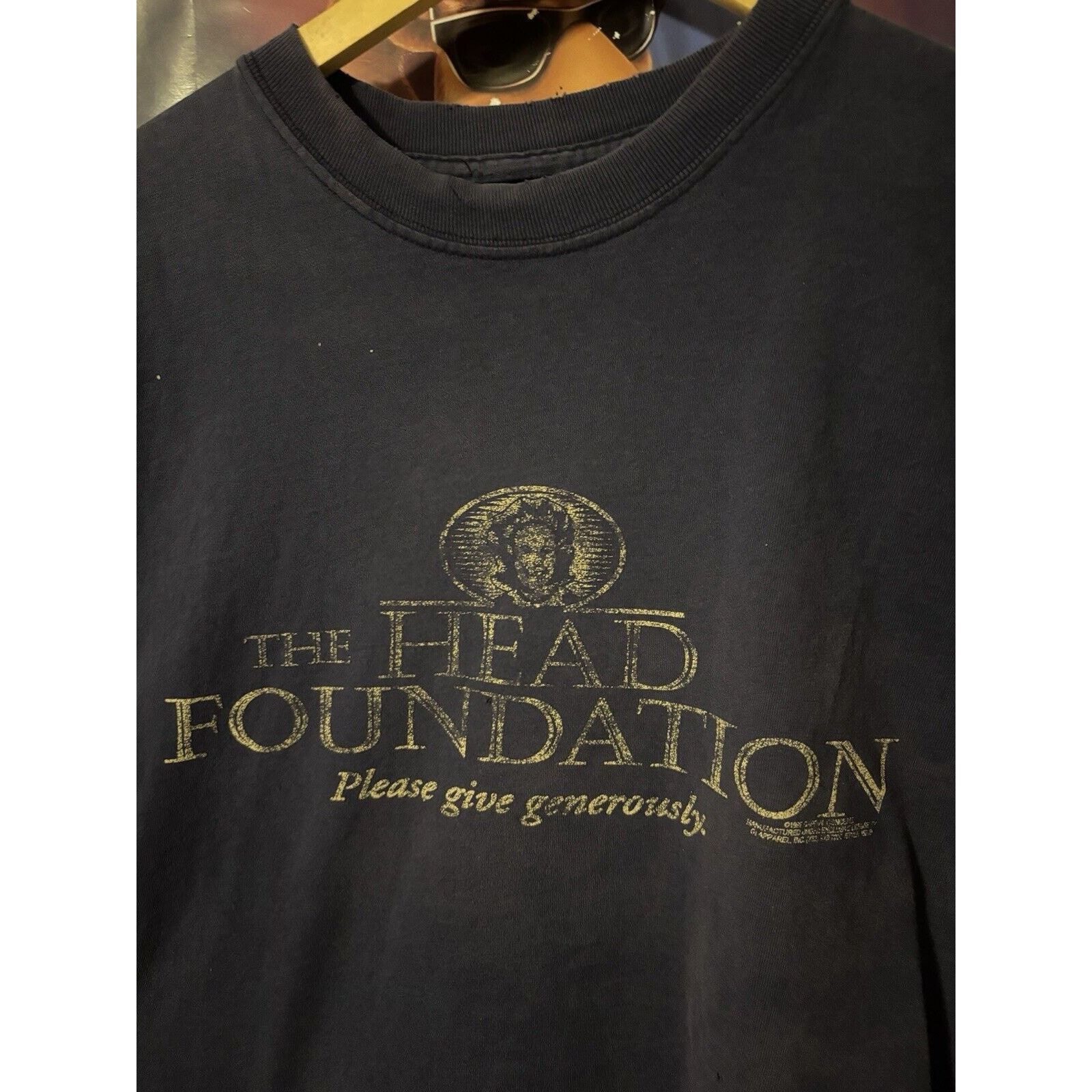 Other Vintage the head foundation blue funny t-shirt generously Size US XXL / EU 58 / 5 - 4 Thumbnail