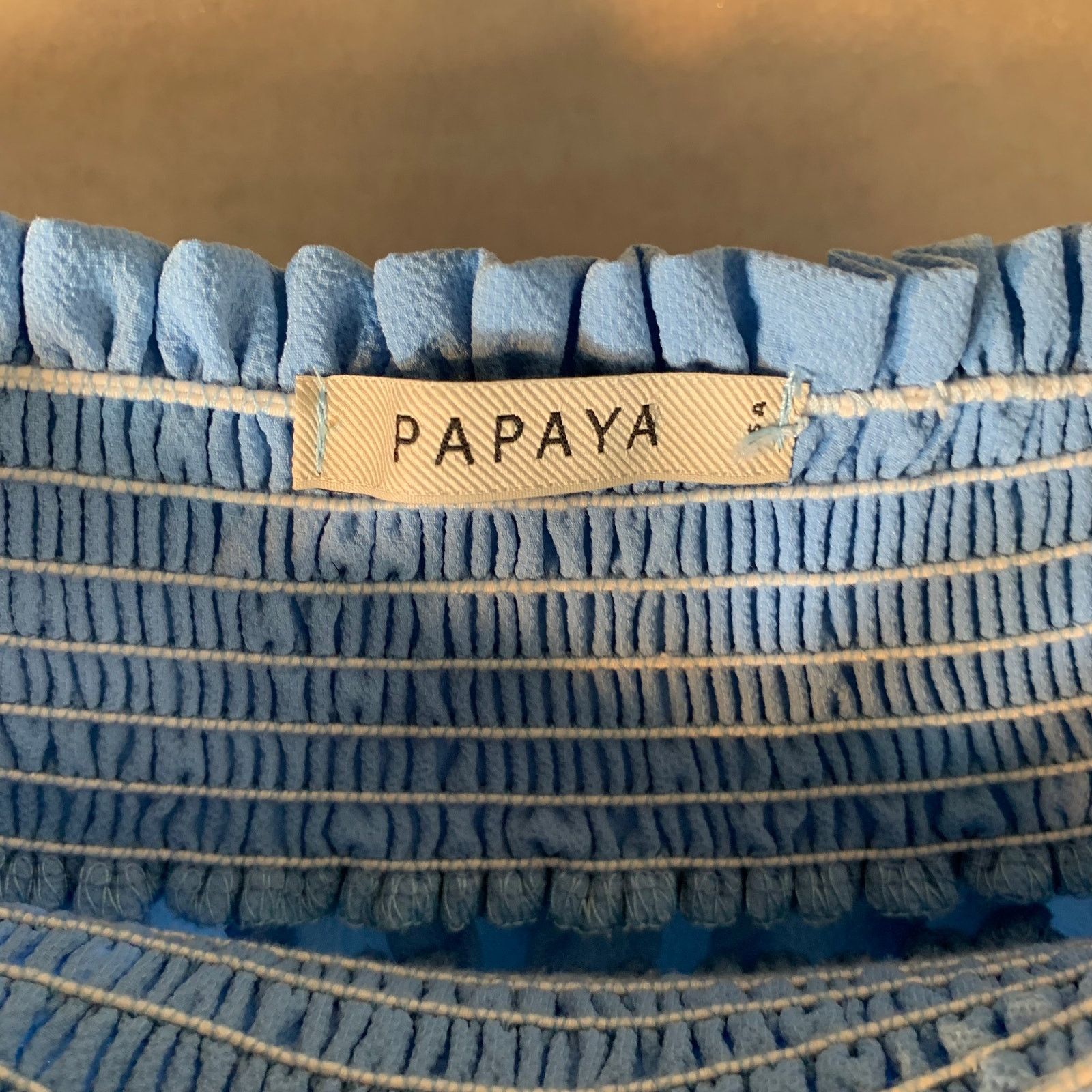 Other Papaya Cute Blue Top Size S Size S / US 4 / IT 40 - 2 Thumbnail