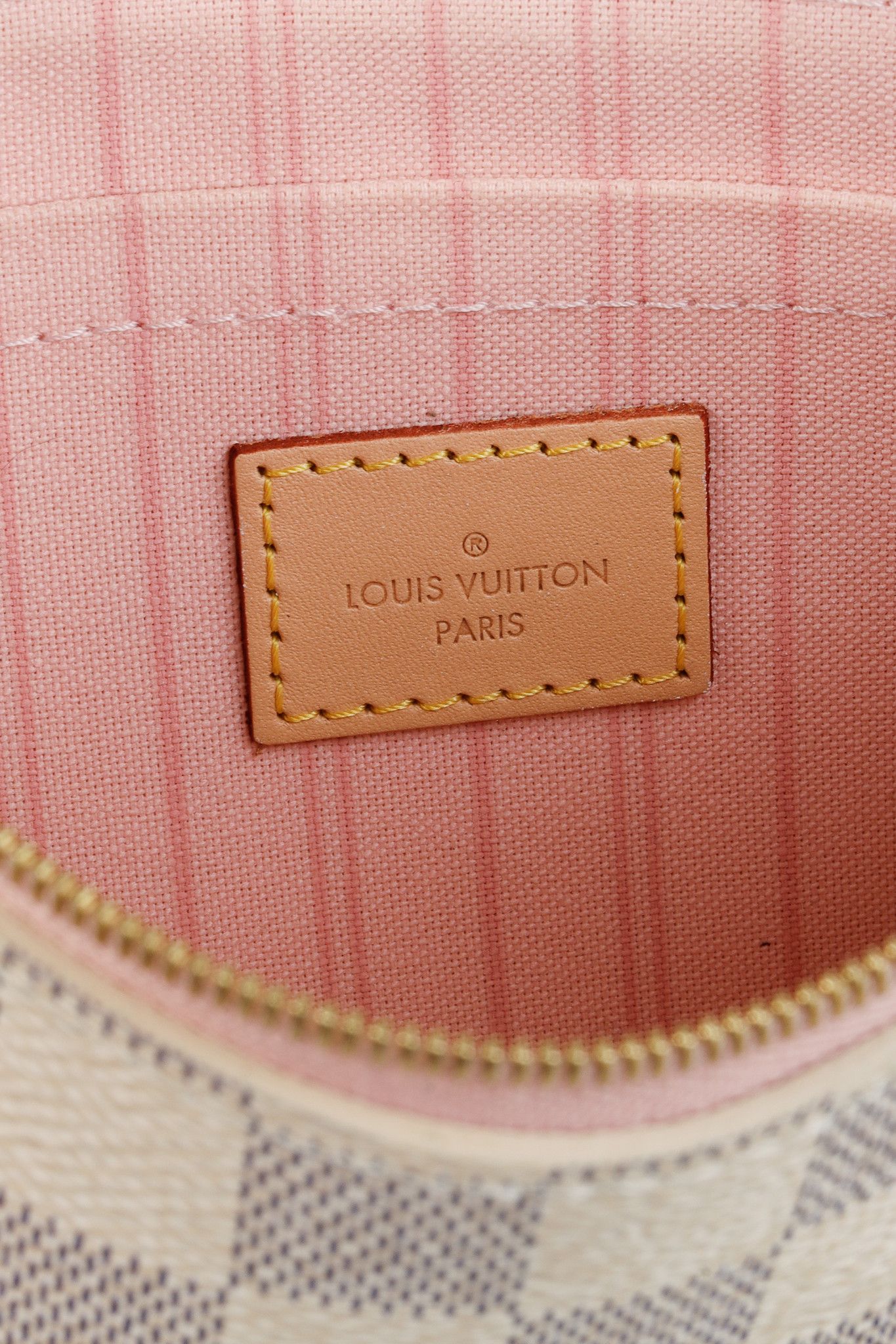 Louis Vuitton Louis Vuitton Damier Azur Neverfull Pochette Flat Pouch Size ONE SIZE - 10 Thumbnail