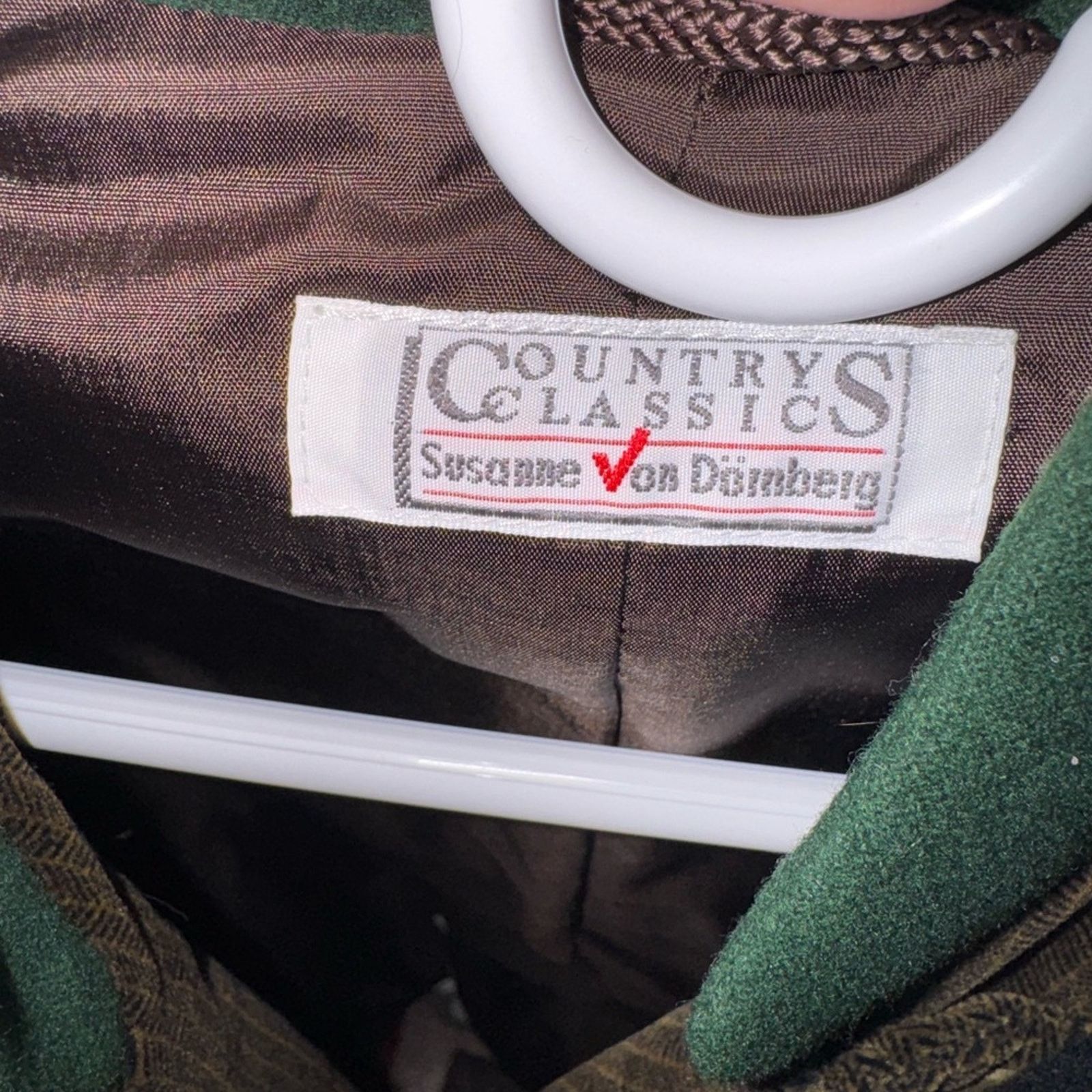 NBDN Nobrandedon VTG Susanne Von Domberg Corduroy Blazer with Gold Buttons Size L / US 10 / IT 46 - 10 Thumbnail