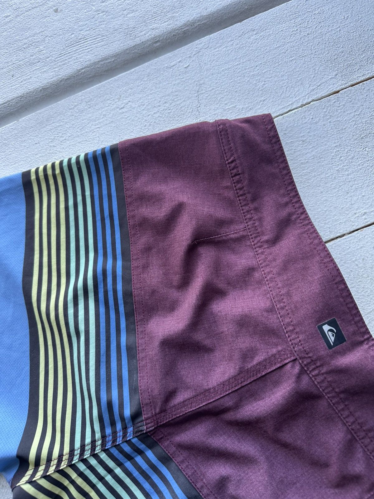 Quiksilver 🚨Vintage Quiksilver Shorts Big Logo Y2K Style 90s Surfing Size US 32 / EU 48 - 10 Thumbnail