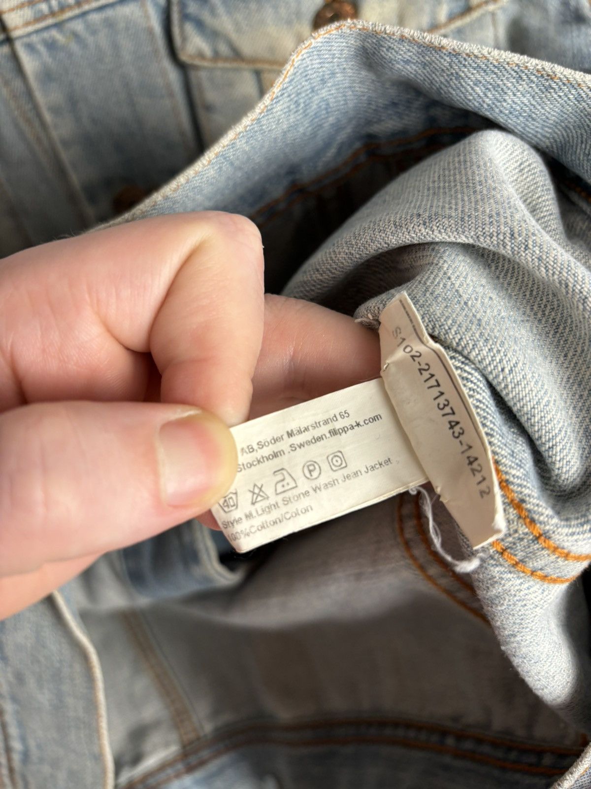 Filippa K Filippa K Washed Denim Jacket Size US S / EU 44-46 / 1 - 10 Thumbnail