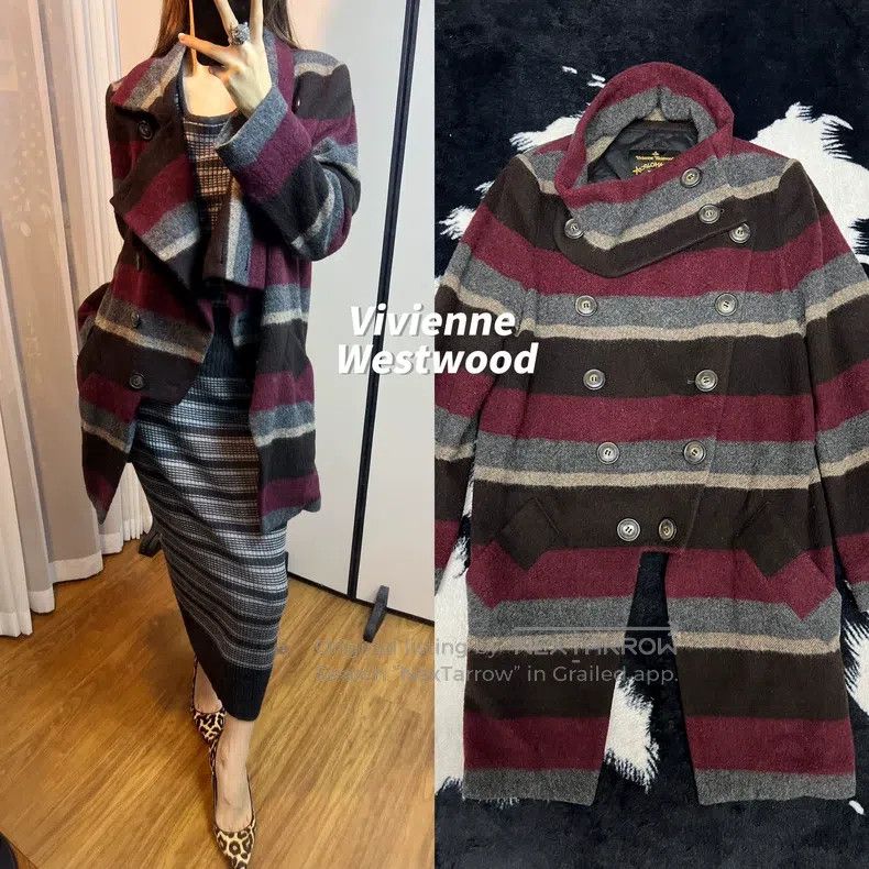 Vivienne Westwood Vivienne Westwood Asymmetrical Jacket with Front Longer Th Size S / US 4 / IT 40 - 1 Thumbnail