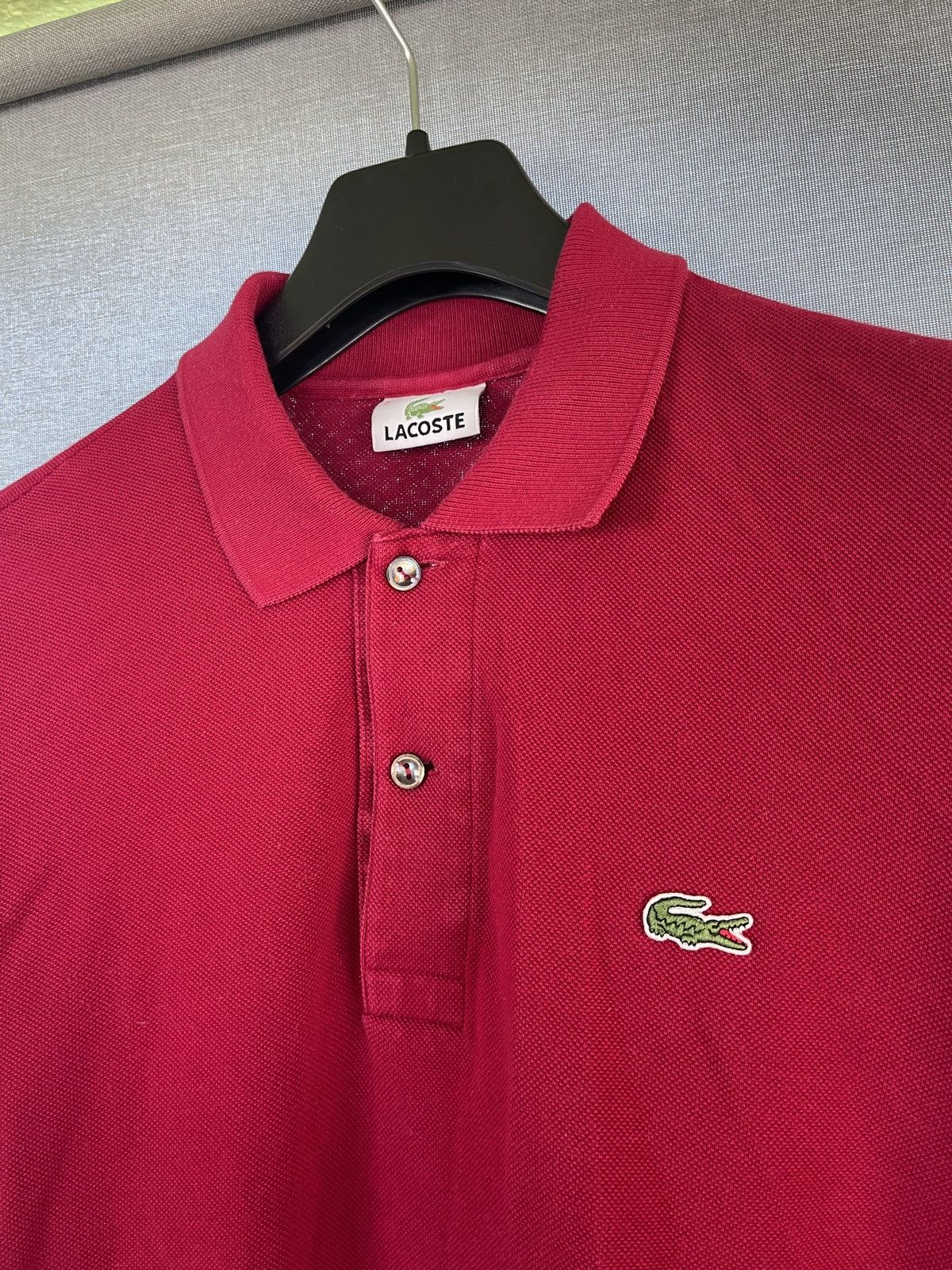 Lacoste × Vintage Vintage Y2K Lacoste Polo Rugby Long Sleeve Mens 90s Size US S / EU 44-46 / 1 - 5 Thumbnail