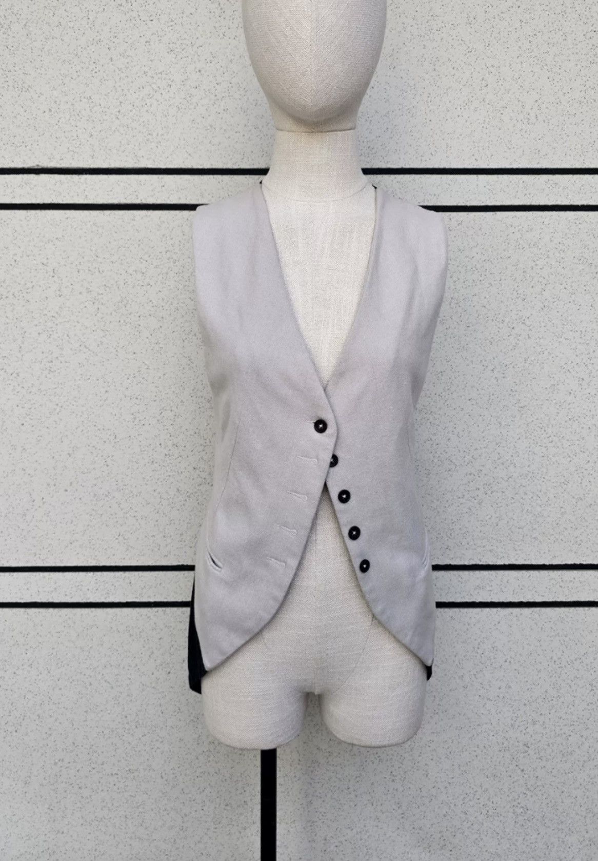 Ann Demeulemeester Ann demeulemeester vests Size 36R - 2 Thumbnail